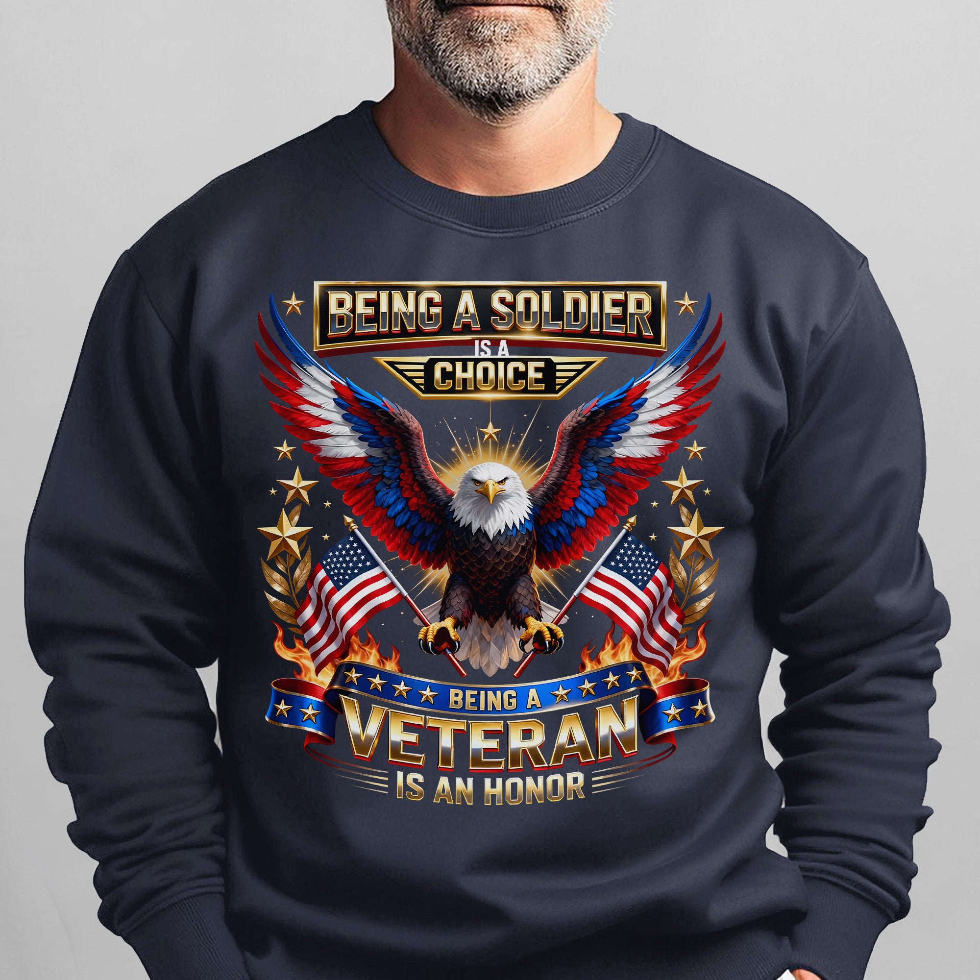 Being a Soldier Is a Choice Being a Sweatshirt
