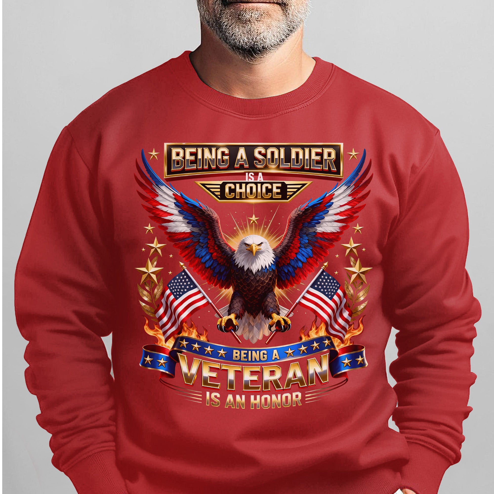 Being a Soldier Is a Choice Being a Sweatshirt
