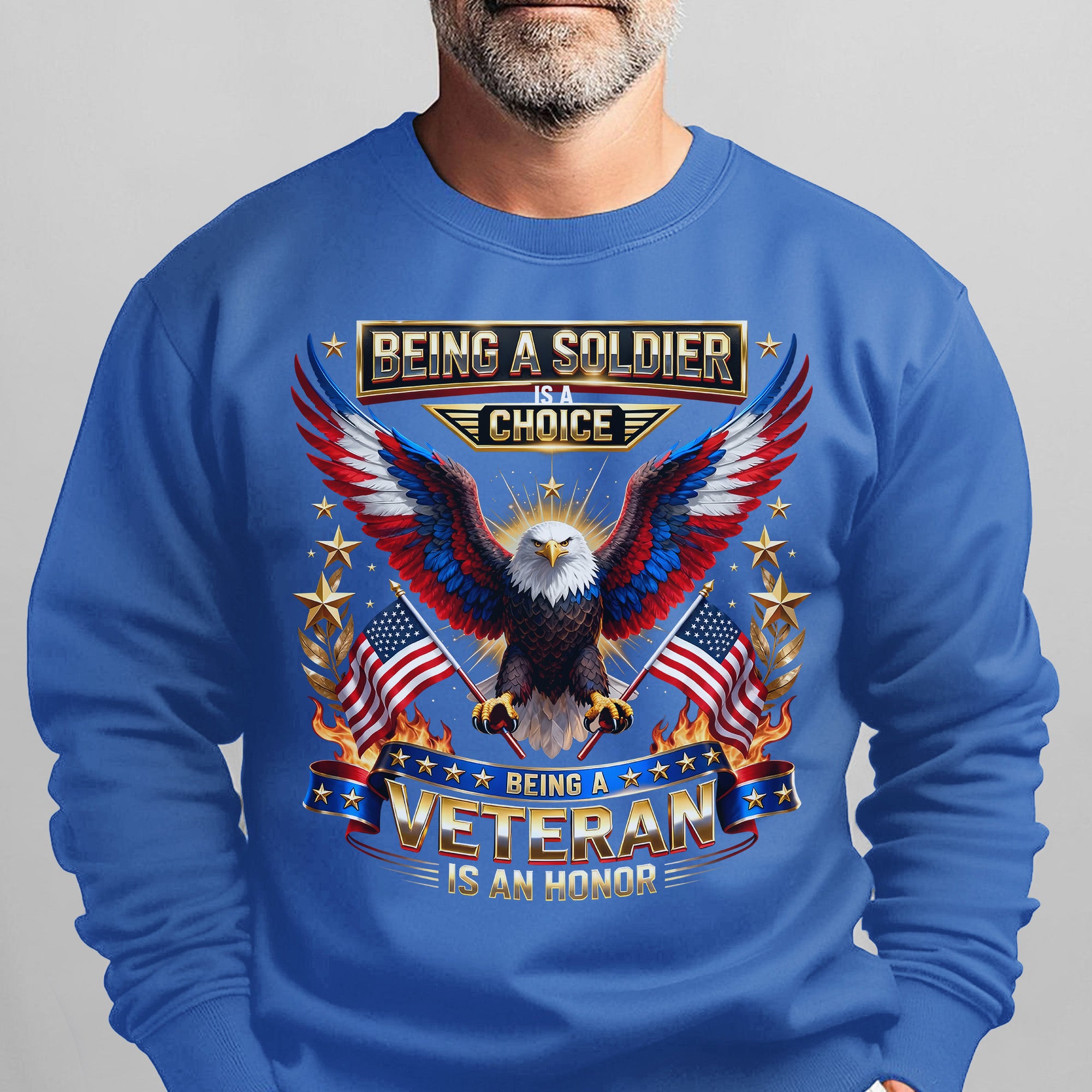 Being a Soldier Is a Choice Being a Sweatshirt