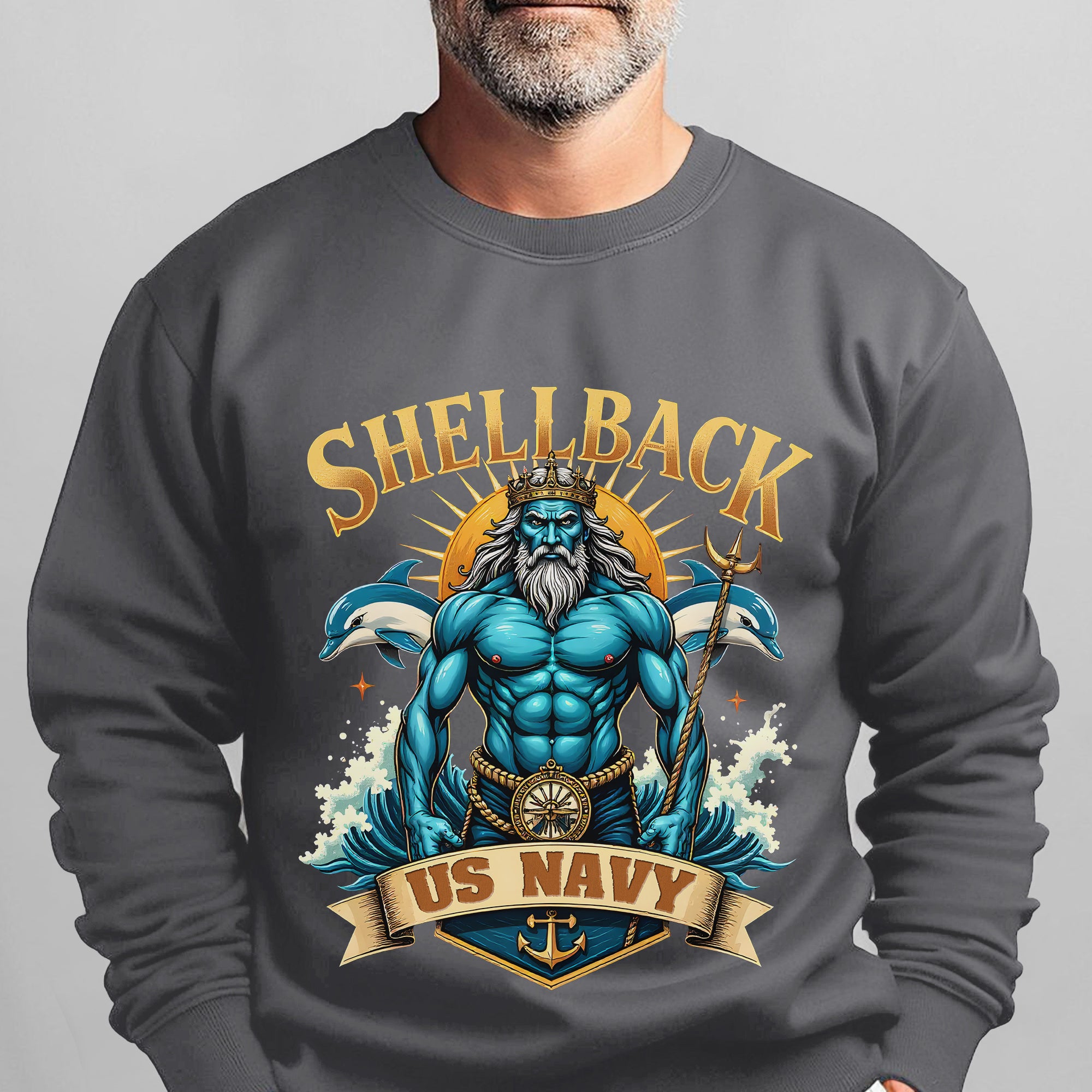 Shellback United States US Navy Sweatshirt