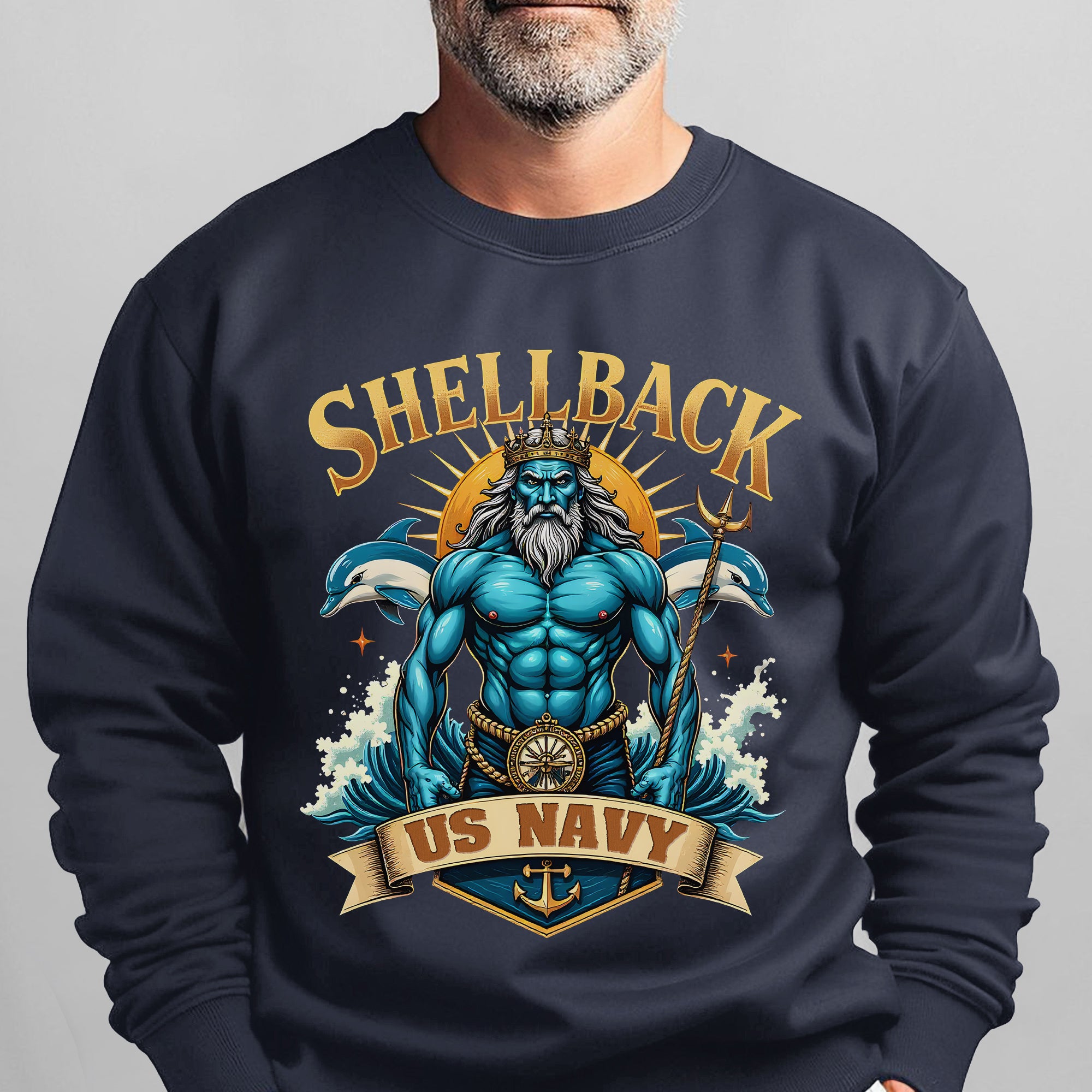 Shellback United States US Navy Sweatshirt