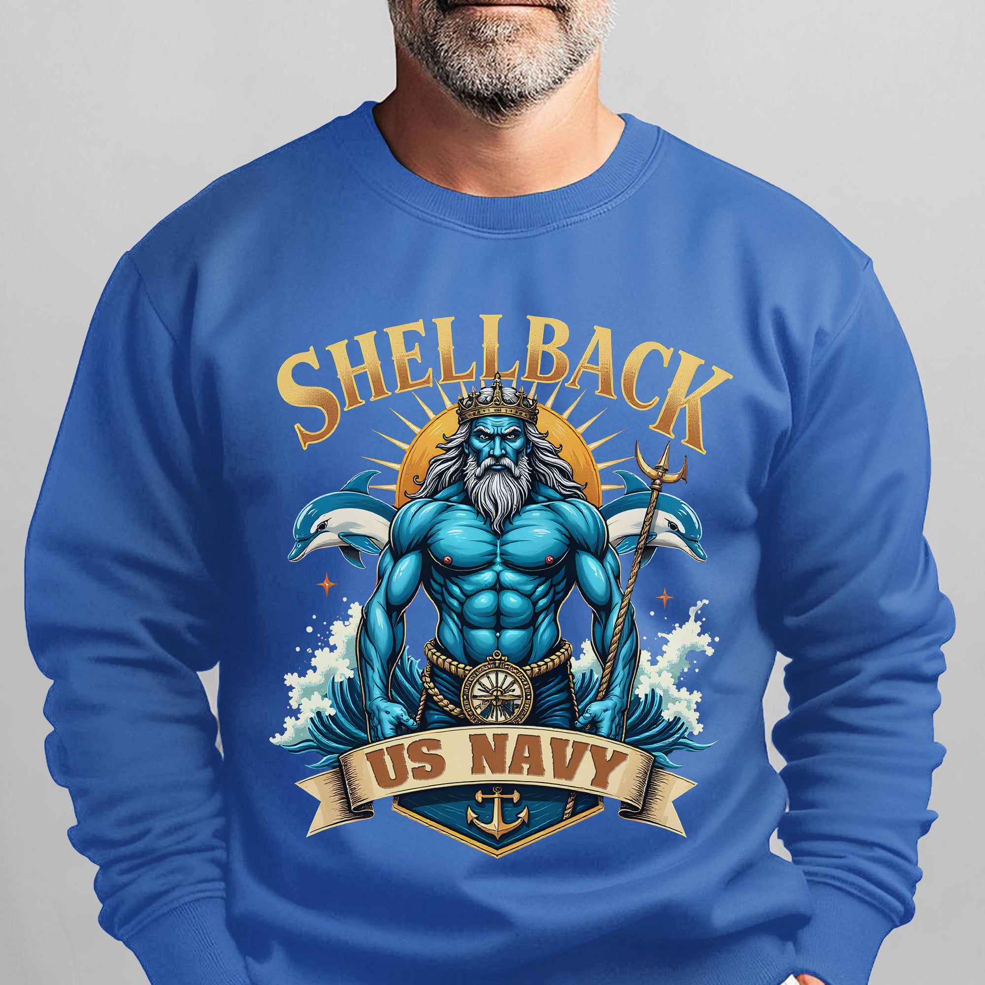 Shellback United States US Navy Sweatshirt