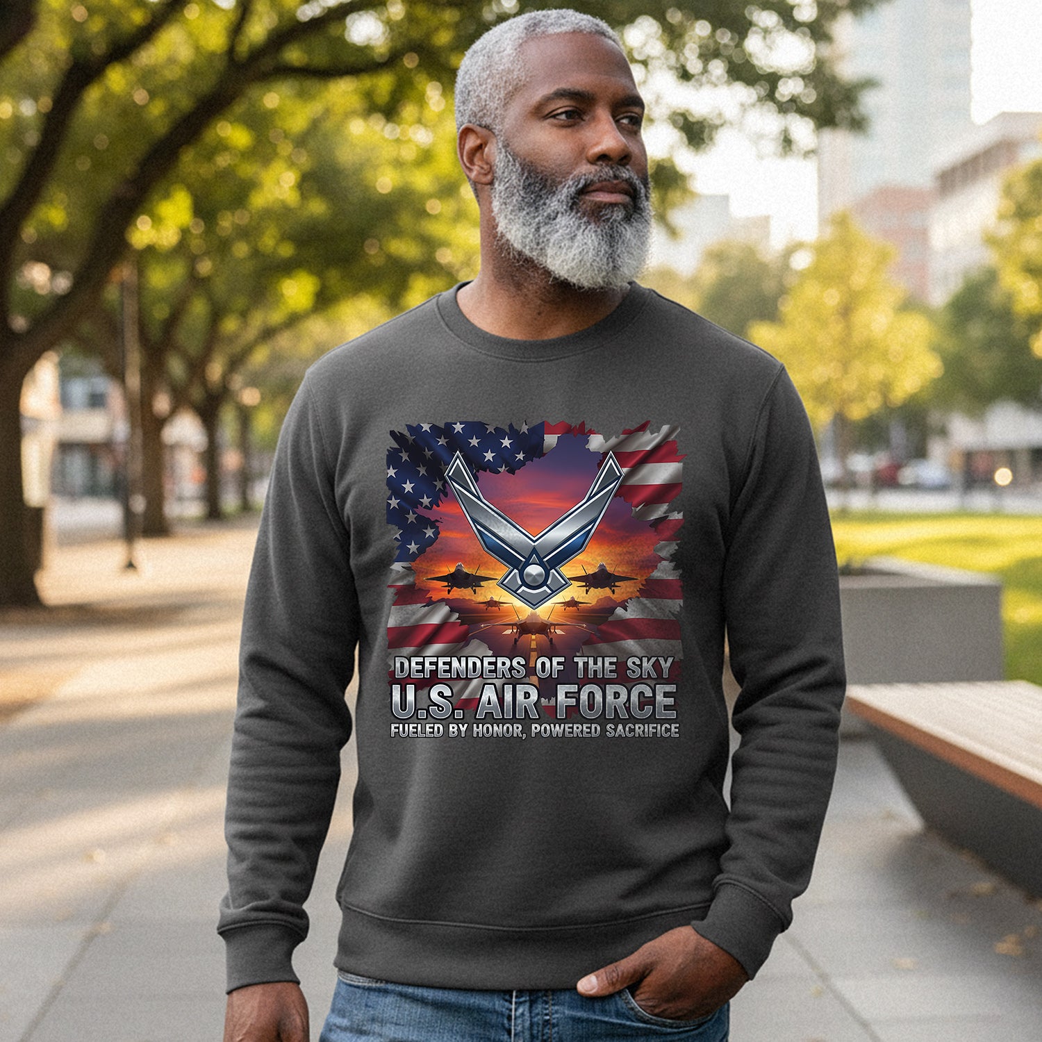 Defenders of the Sky US Air Force Sweatshirt