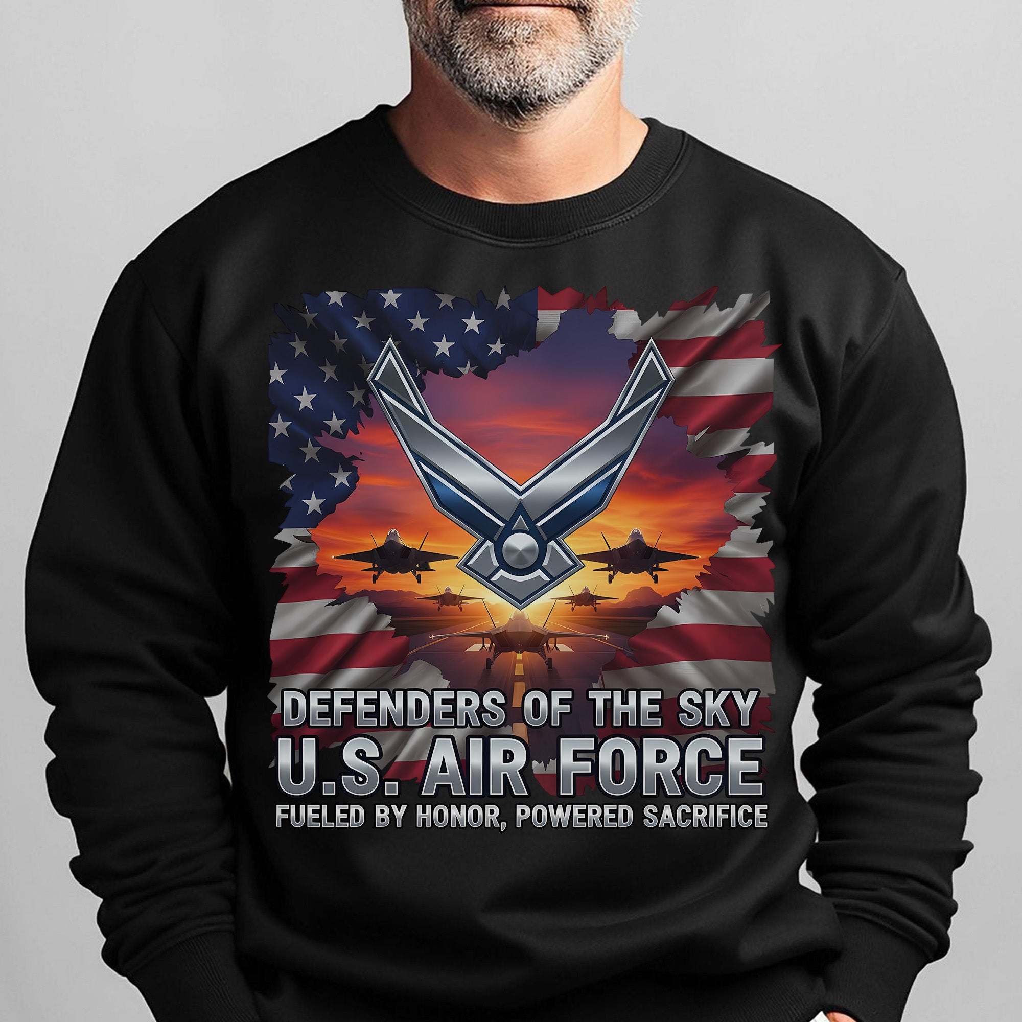 Defenders of the Sky US Air Force Sweatshirt