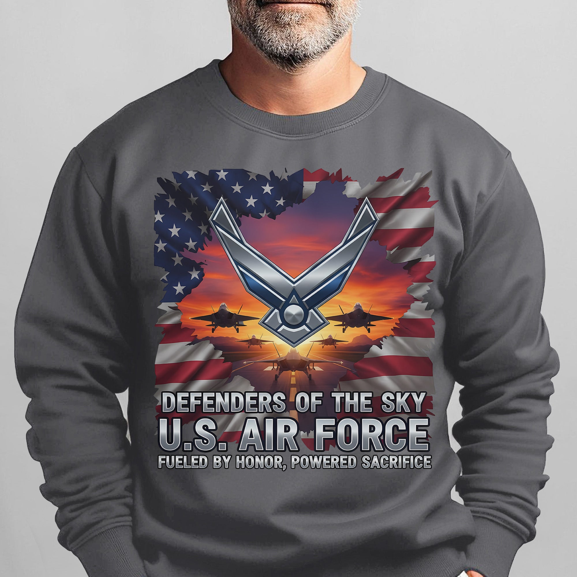 Defenders of the Sky US Air Force Sweatshirt
