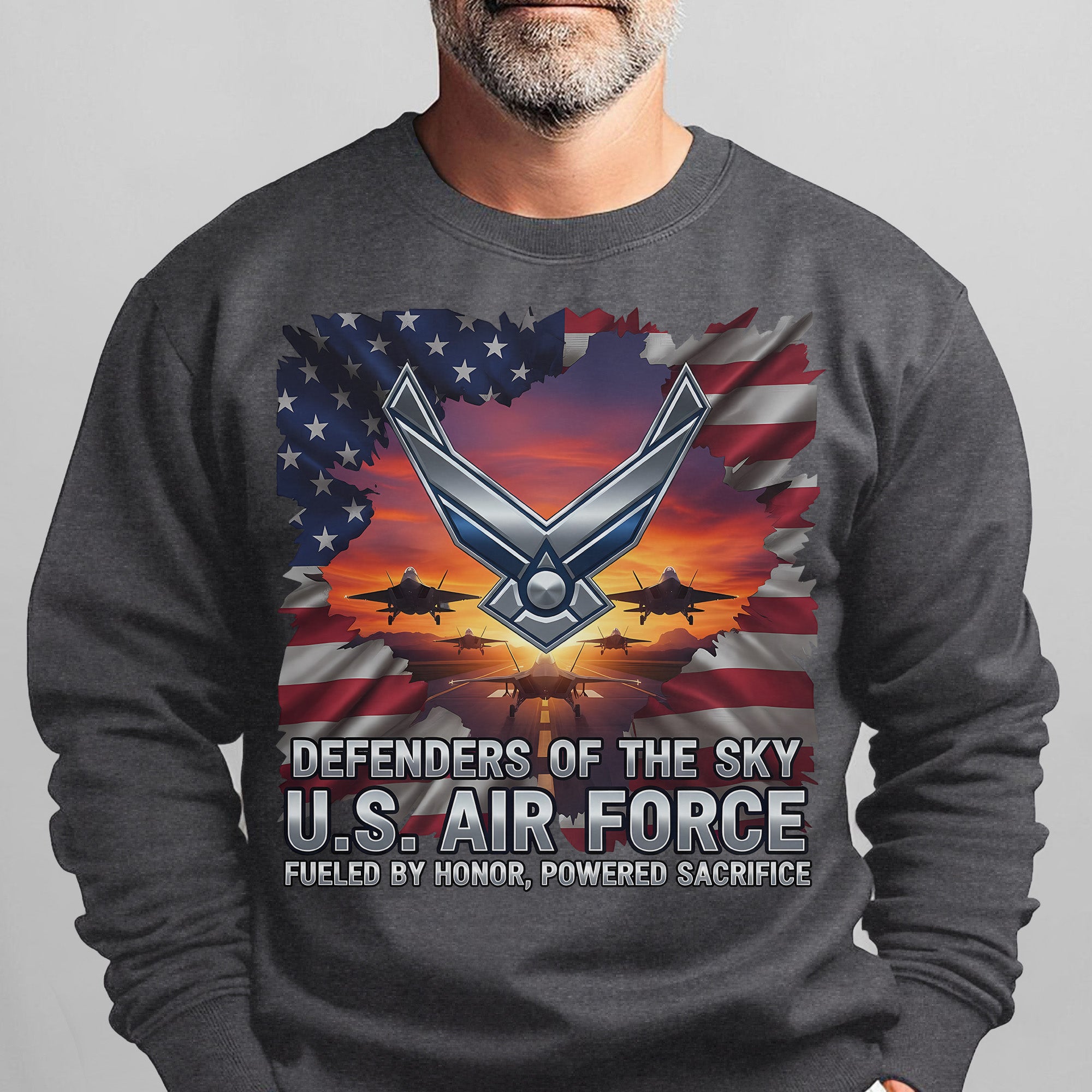 Defenders of the Sky US Air Force Sweatshirt