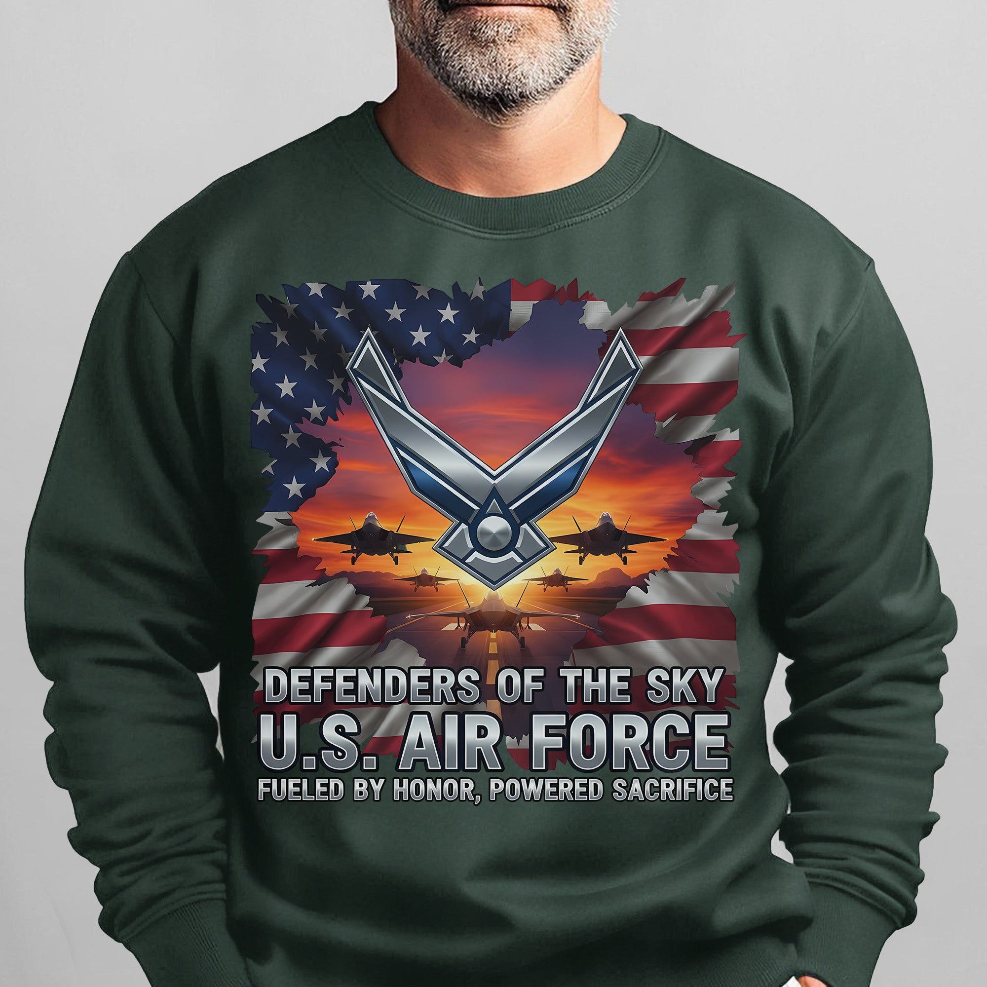 Defenders of the Sky US Air Force Sweatshirt