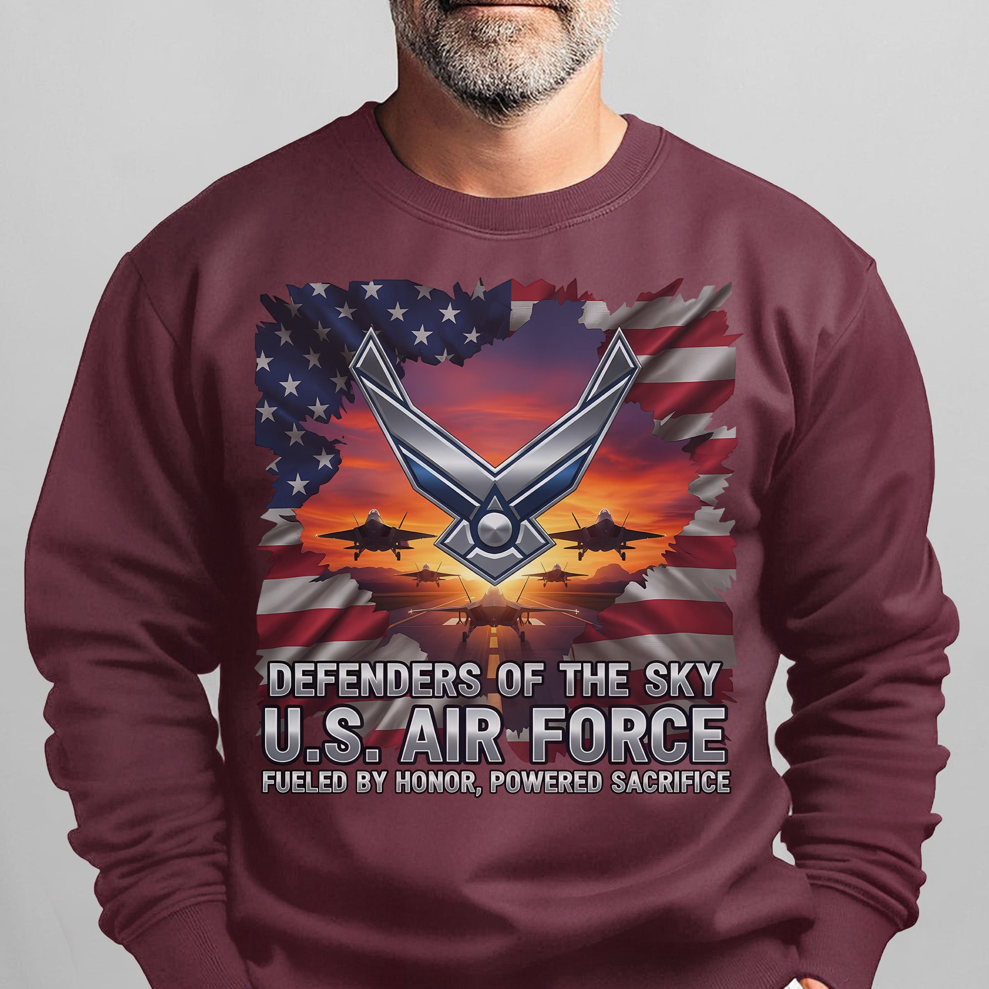Defenders of the Sky US Air Force Sweatshirt