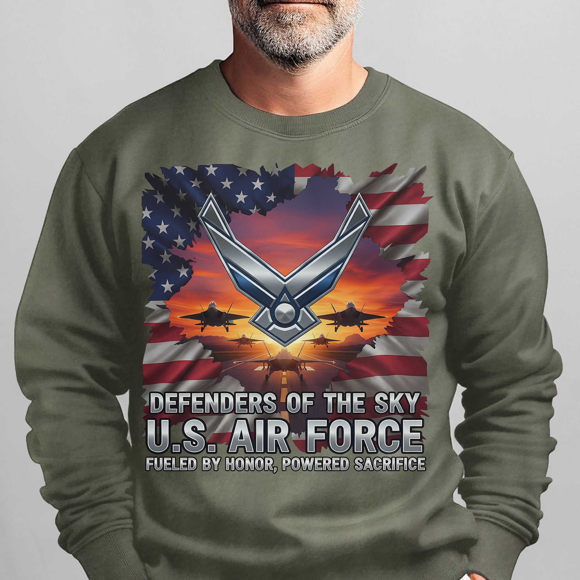 Defenders of the Sky US Air Force Sweatshirt
