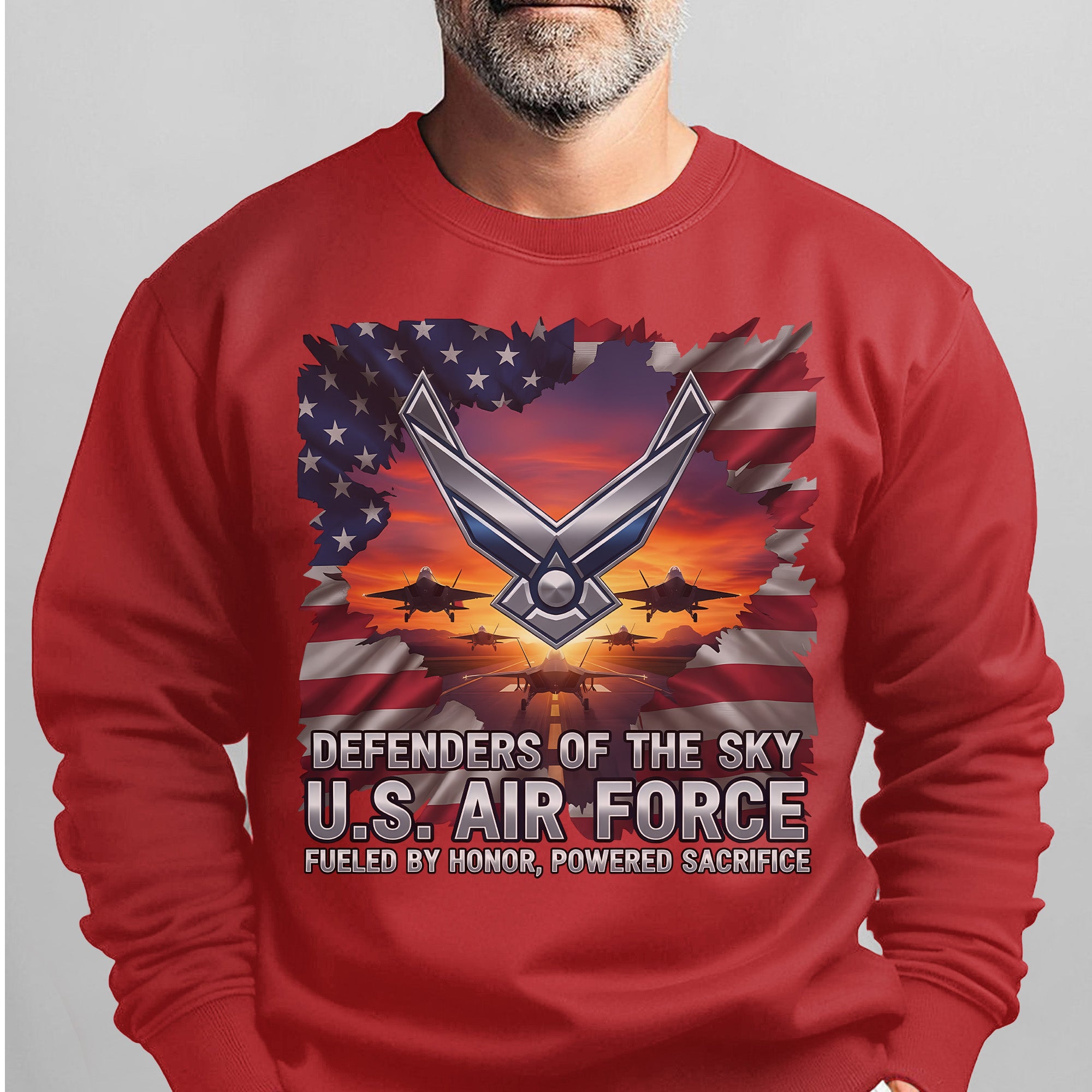Defenders of the Sky US Air Force Sweatshirt