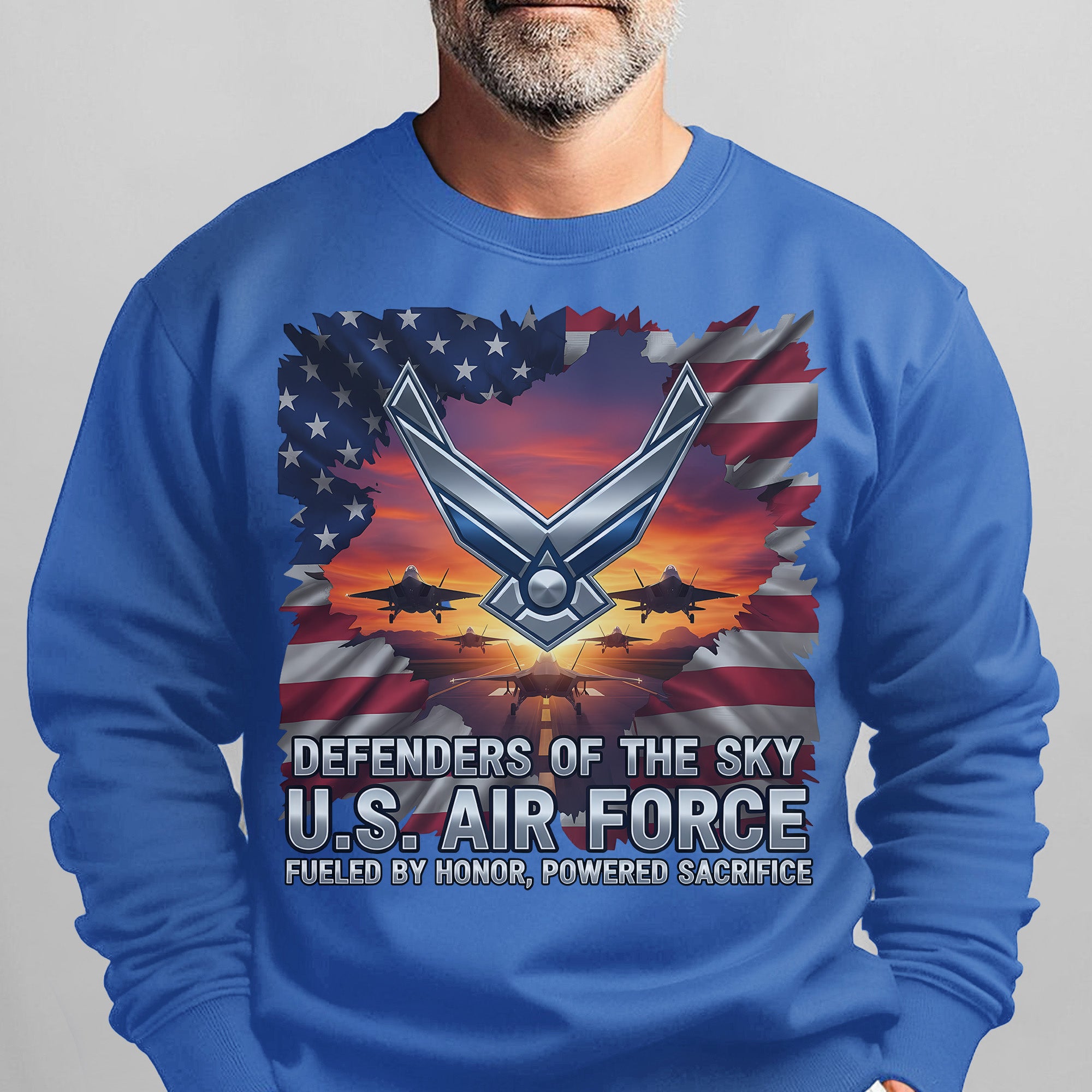 Defenders of the Sky US Air Force Sweatshirt