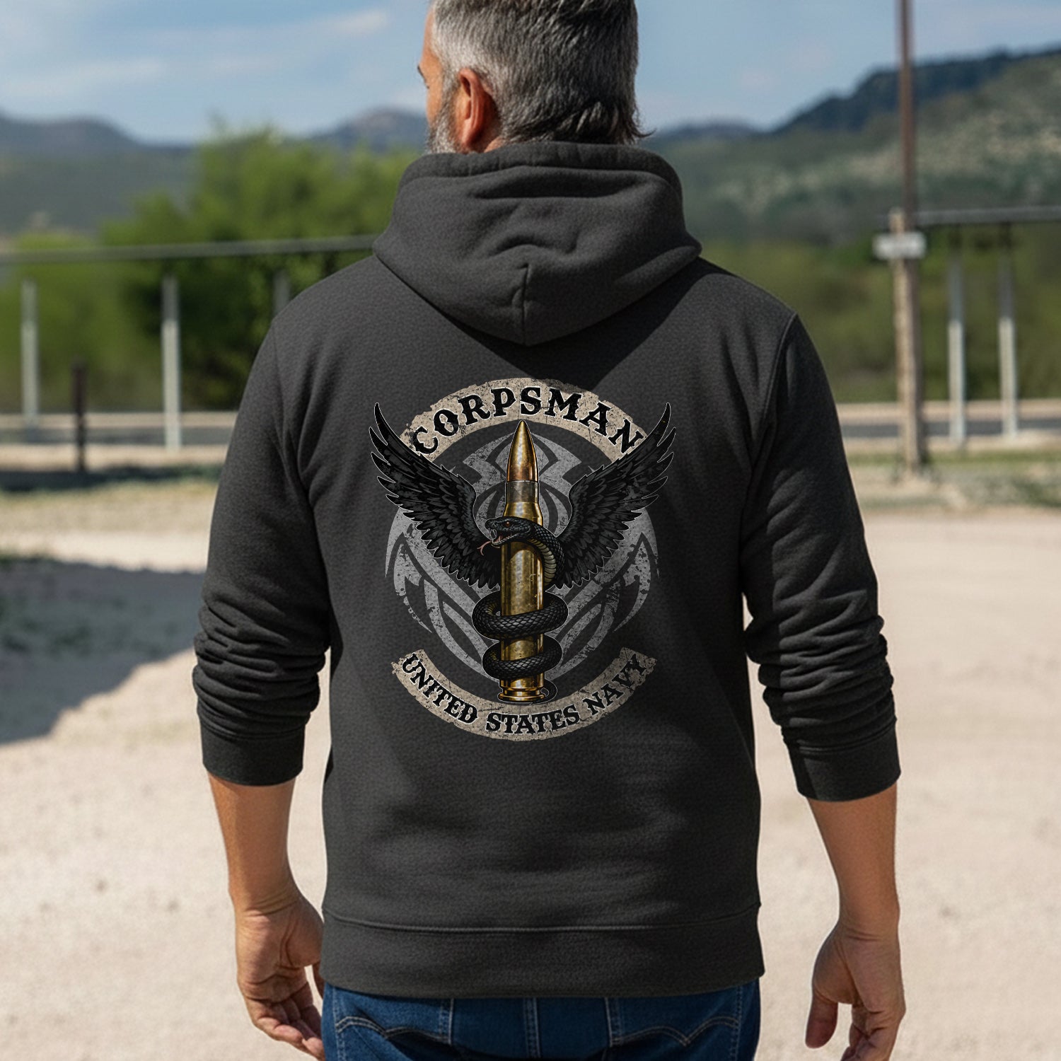 Corpsman United States Navy Military Hoodie
