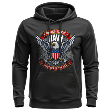 United States Navy Masters of the Sea Hoodie