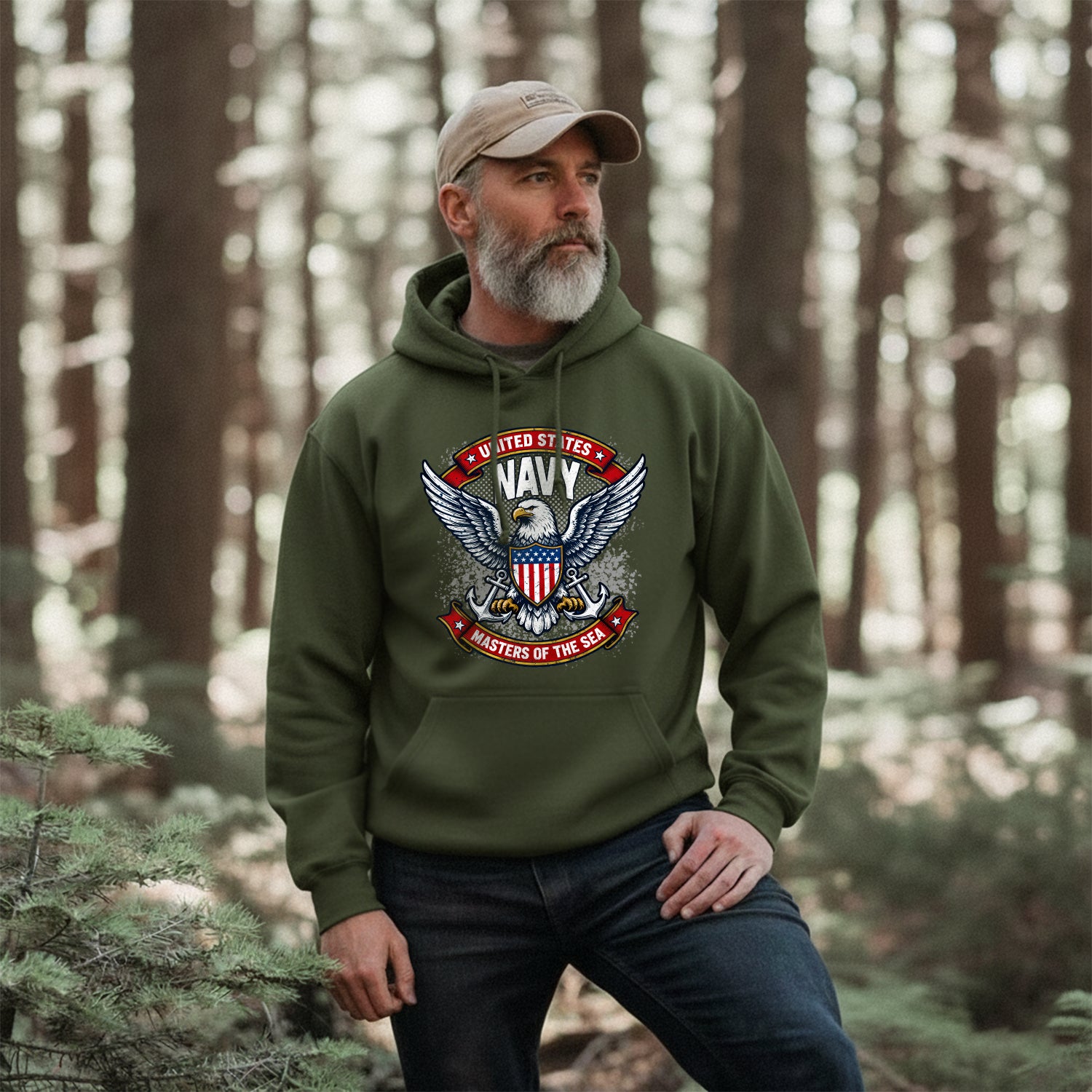 United States Navy Masters of the Sea Hoodie