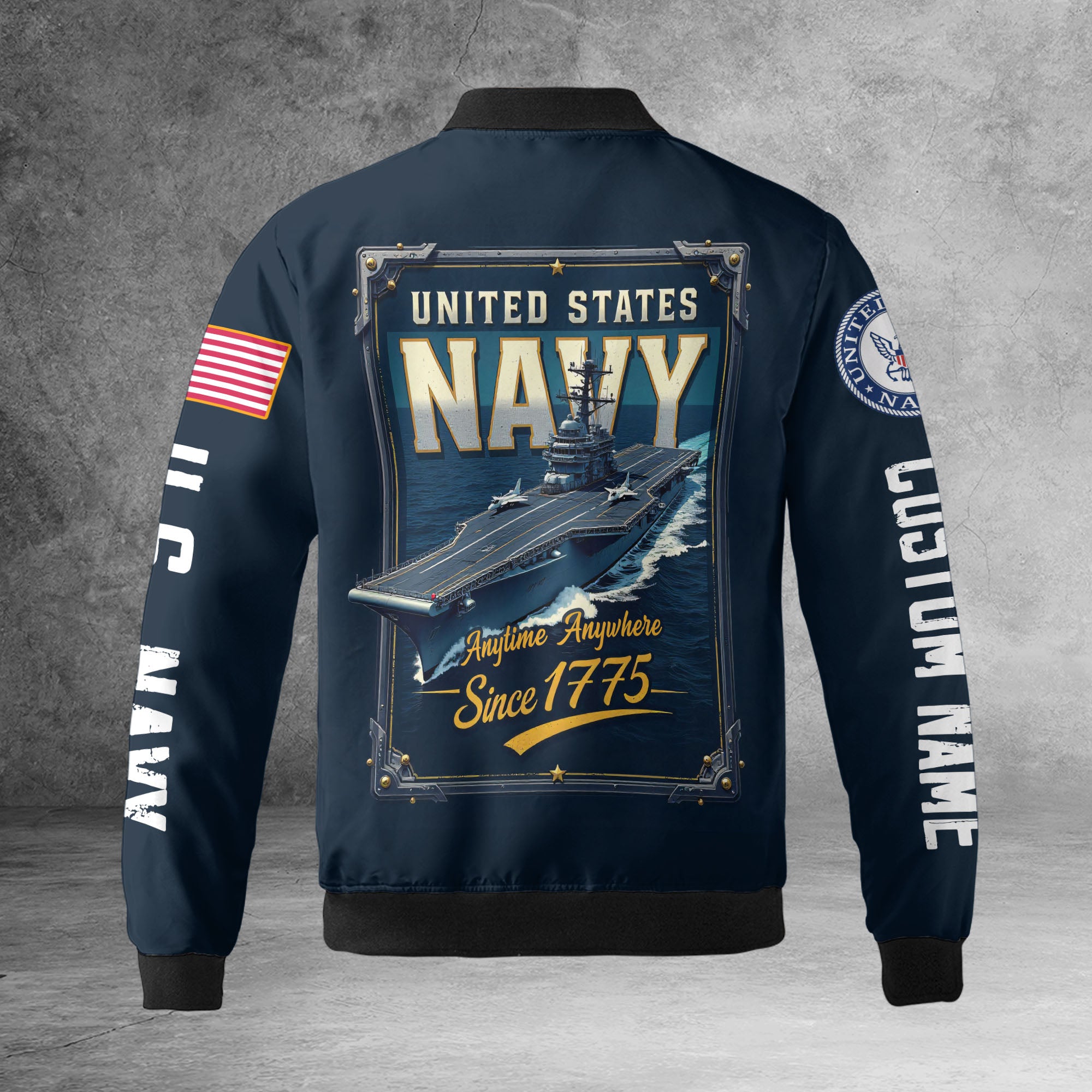 Veteran Honor Personalized All-over Print Bomber Jacket