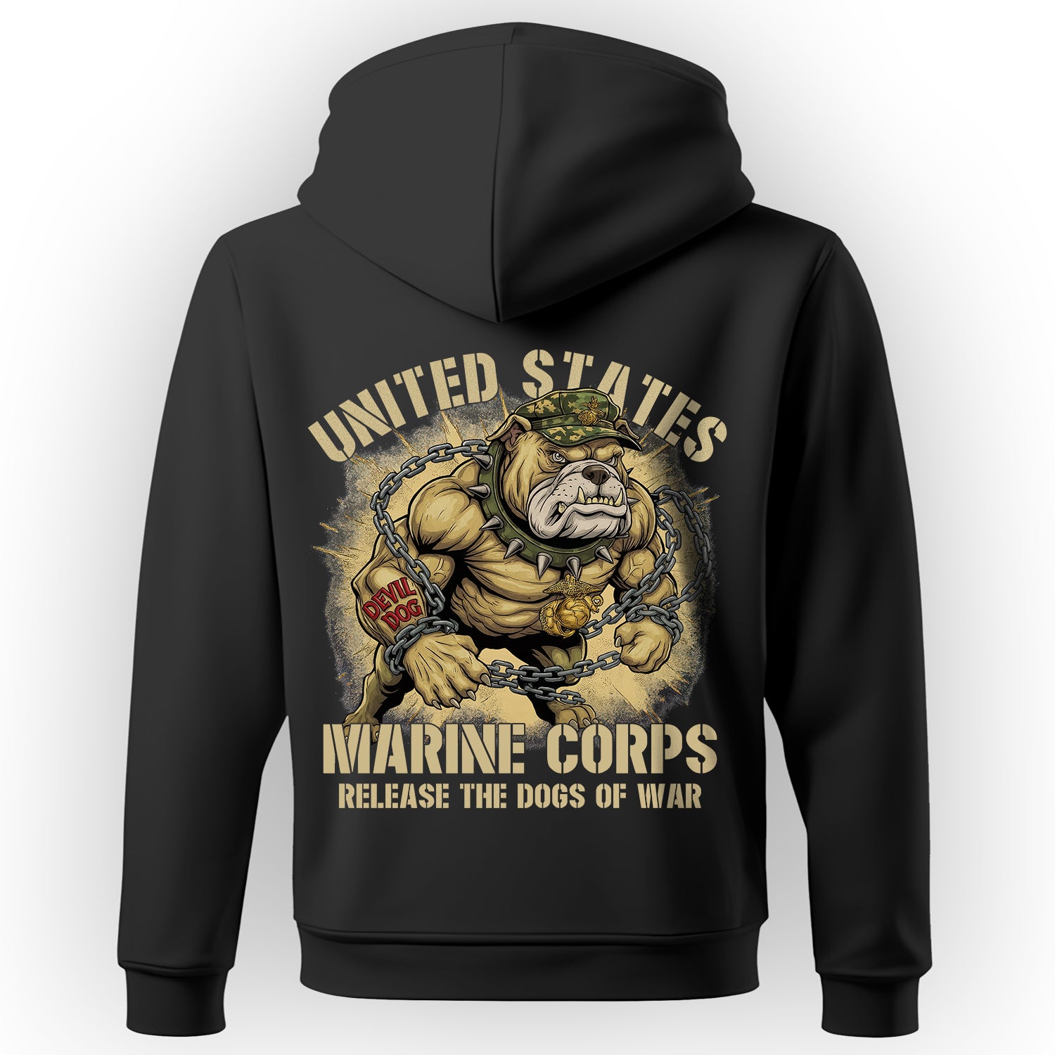 United States Marine Corps Release the Dogs Hoodie