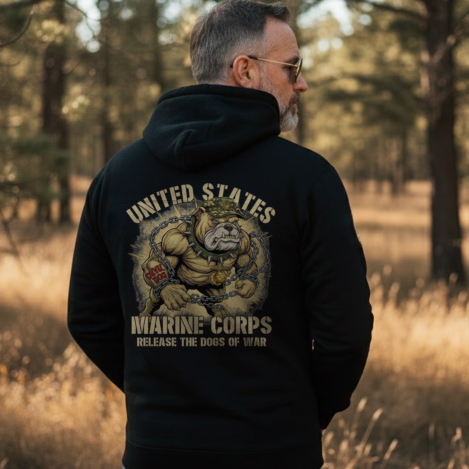 United States Marine Corps Release the Dogs Hoodie
