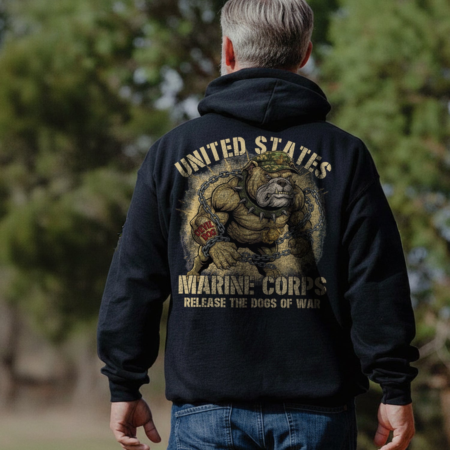 United States Marine Corps Release the Dogs Hoodie