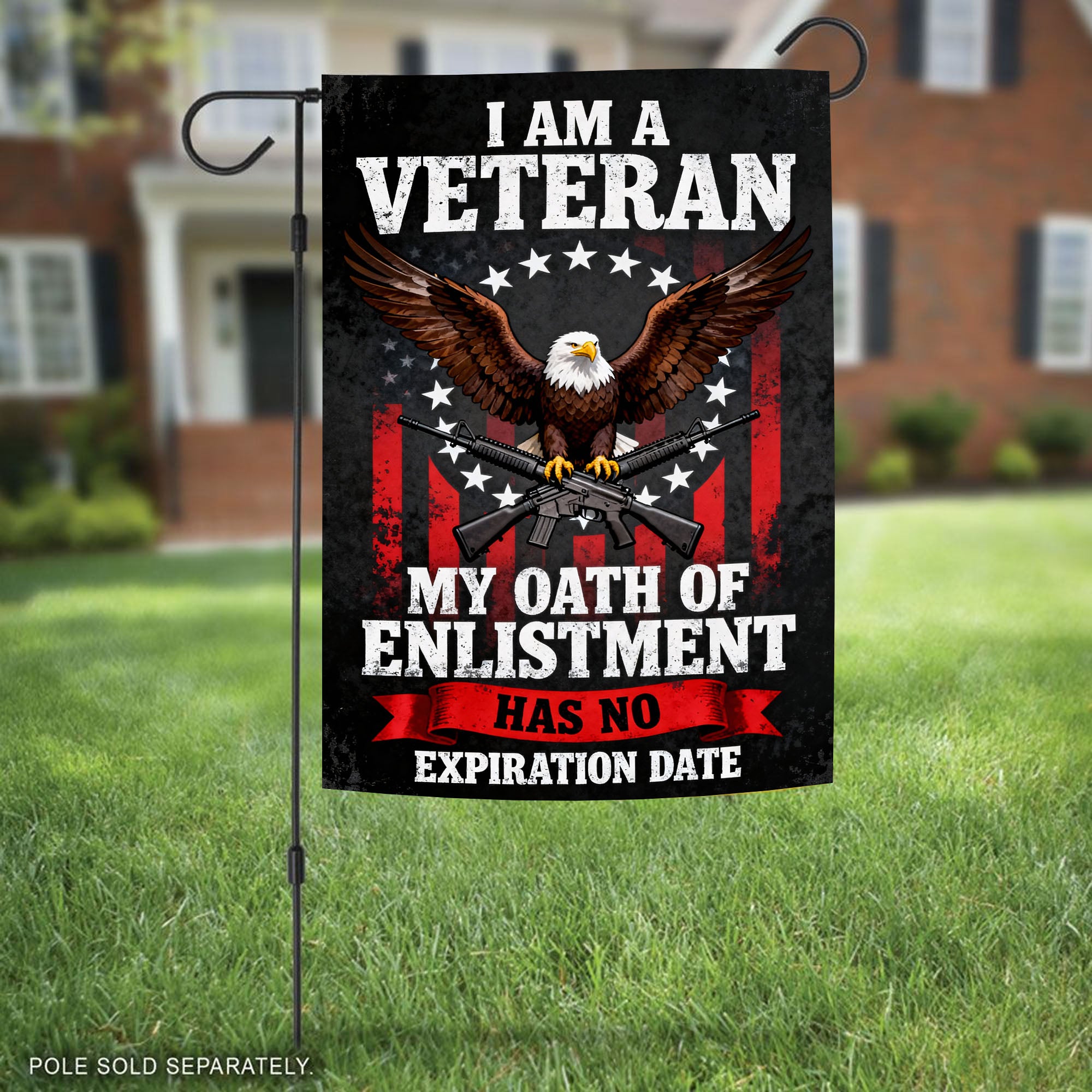 Veteran Pride Oath of Enlistment Flag