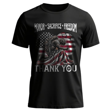 Honor Sacrifice and Remember Thank You T-Shirt