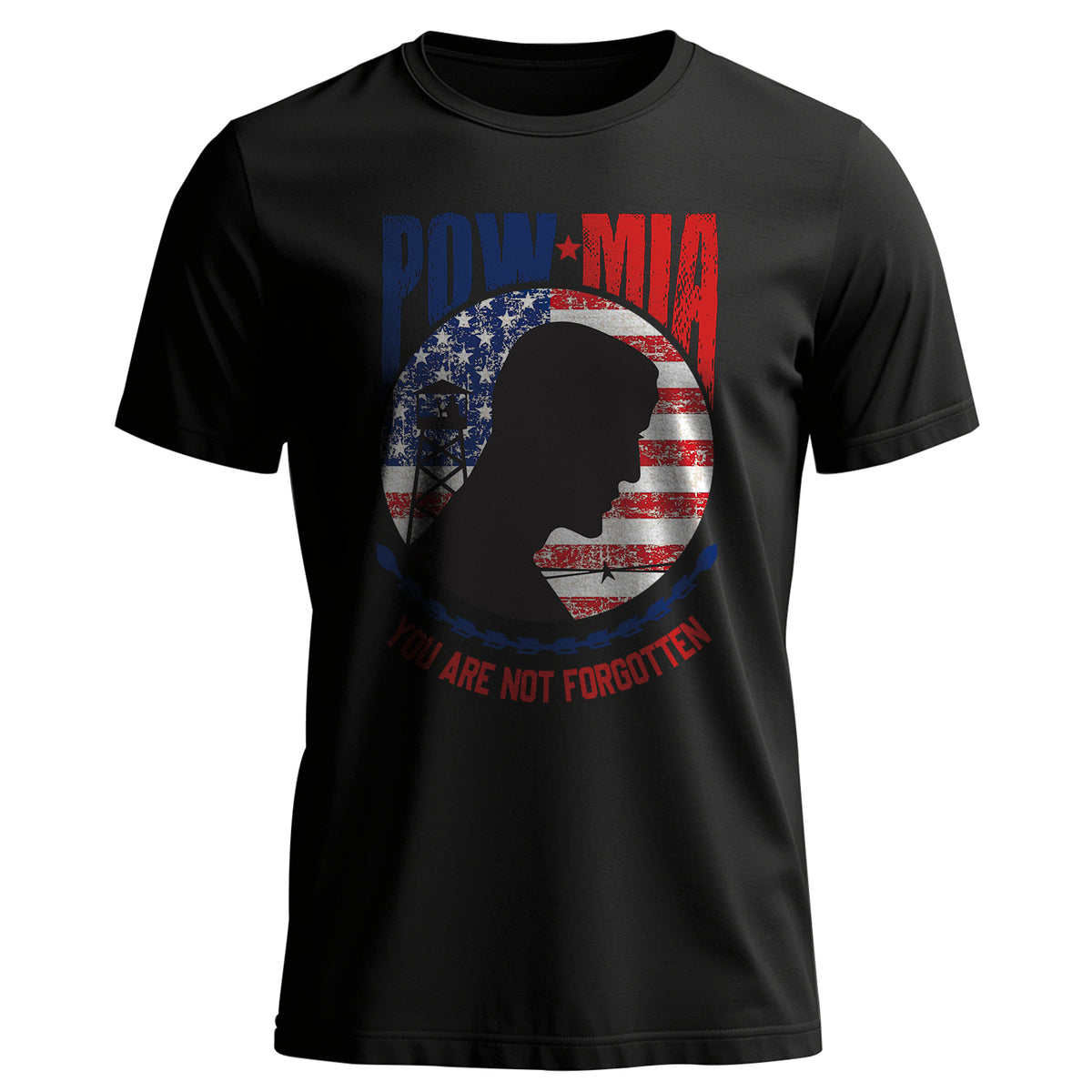 POW MIA Veteran Military Remembrance honor T-Shirt Main image