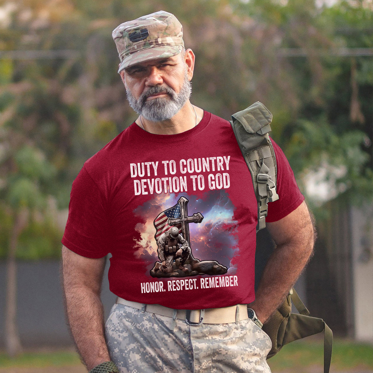 Duty to Country Devotion to God Patriotic T-Shirt