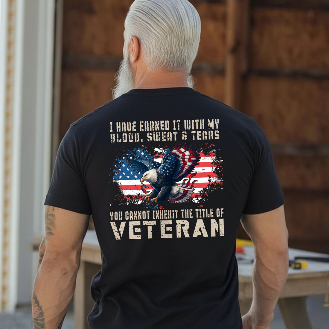 I Have Earned It With My Blood Sweat And T-Shirt