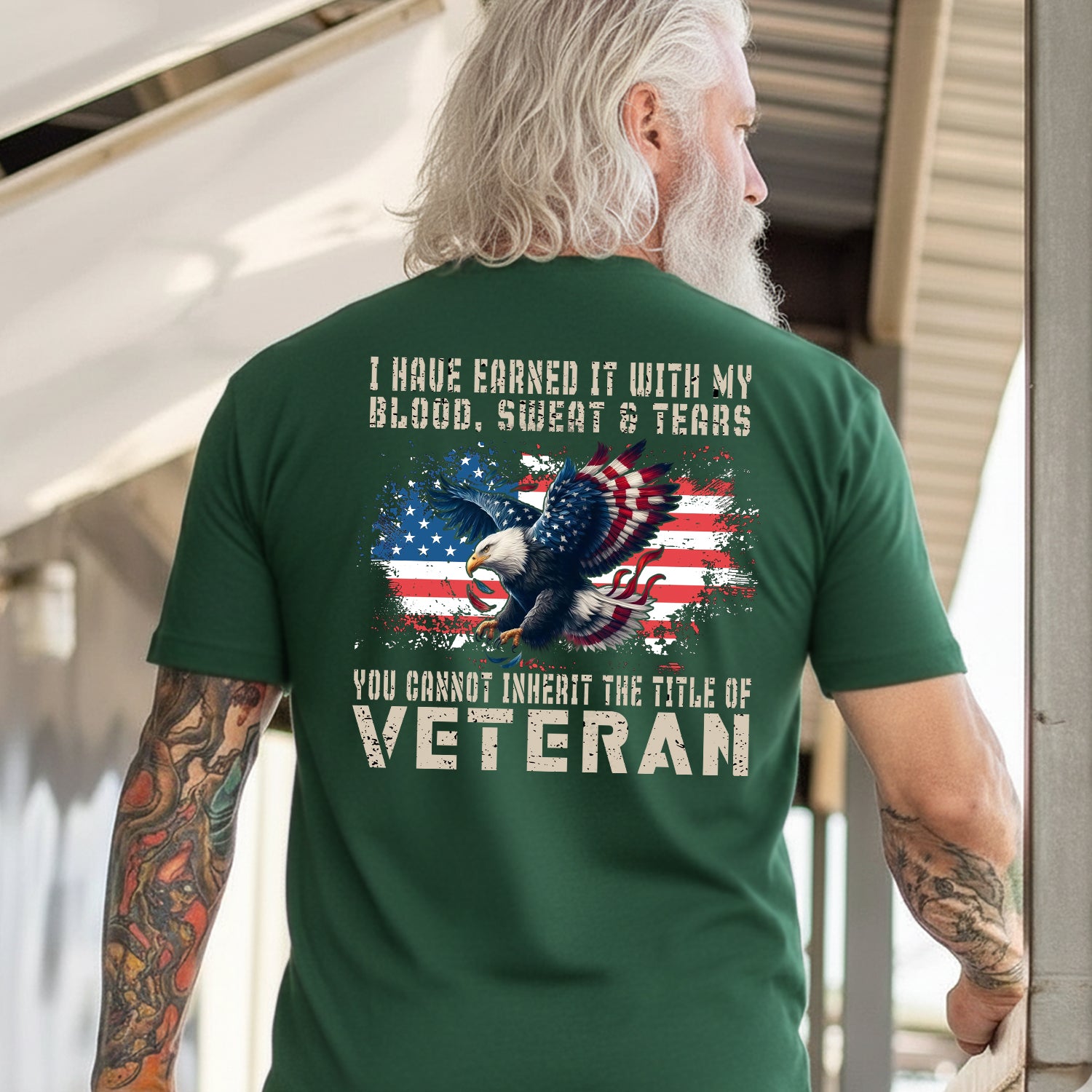 I Have Earned It With My Blood Sweat And T-Shirt