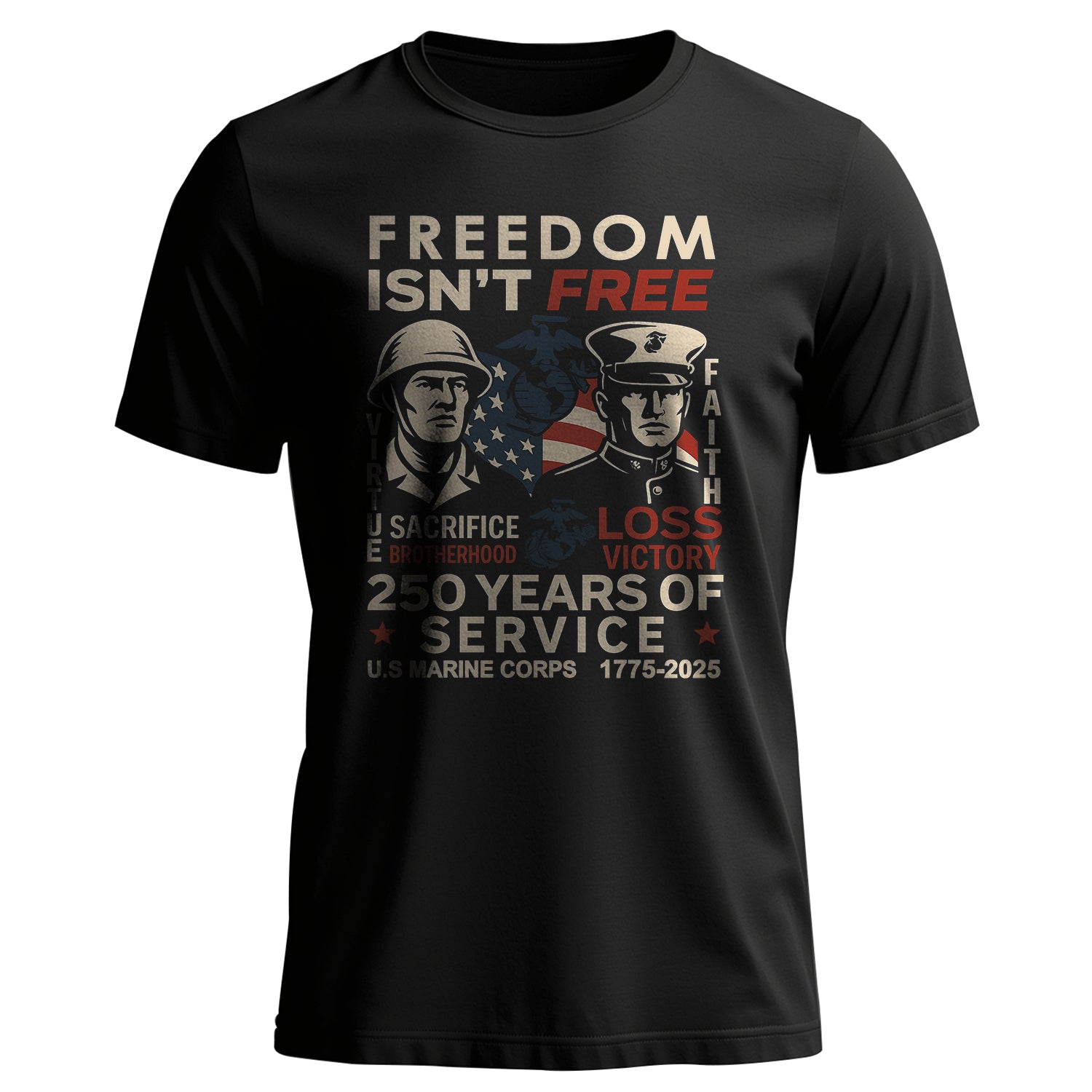 Freedom Isnt Free Shirt Patriotic US T-Shirt