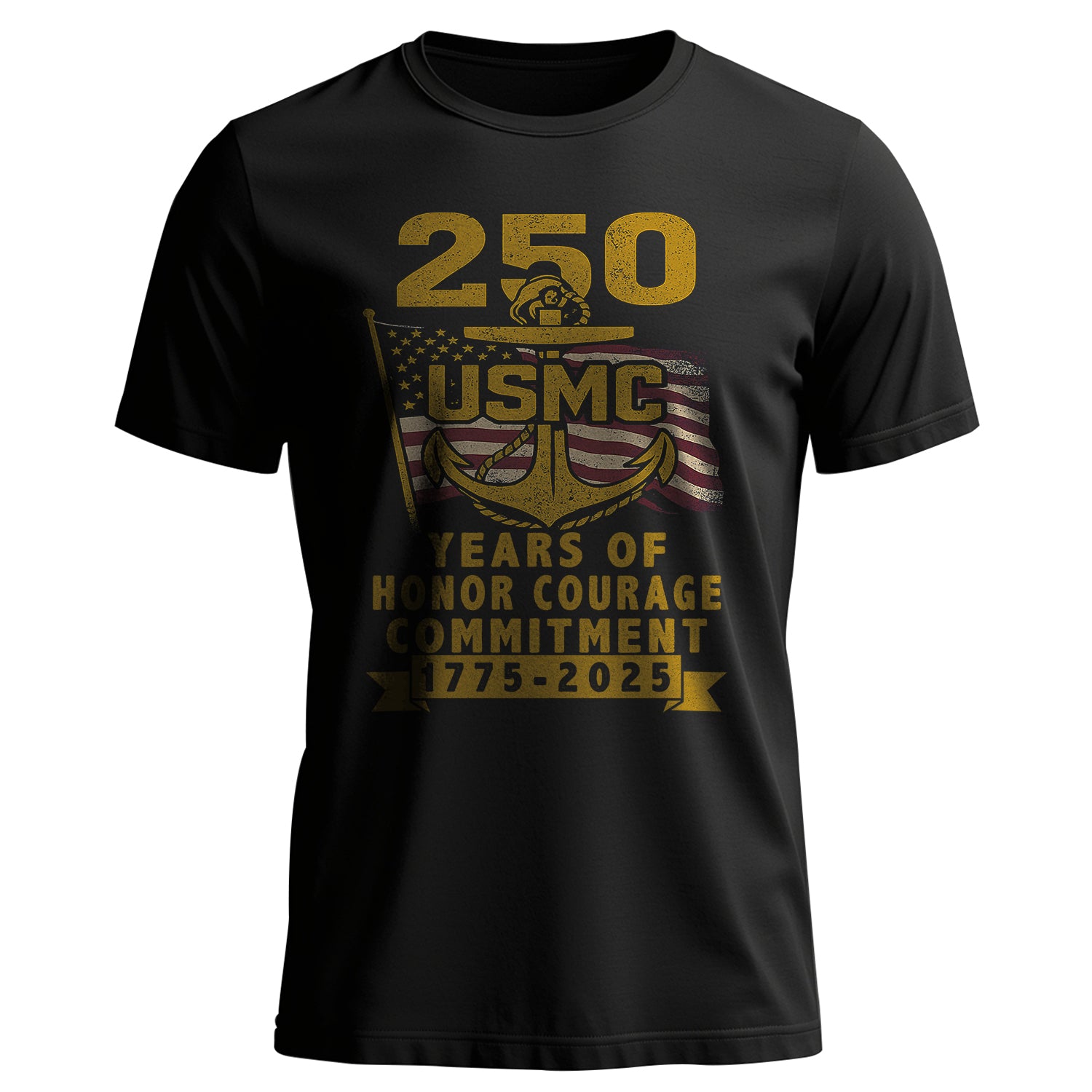 Years of Honor Courage Commitment T-Shirt