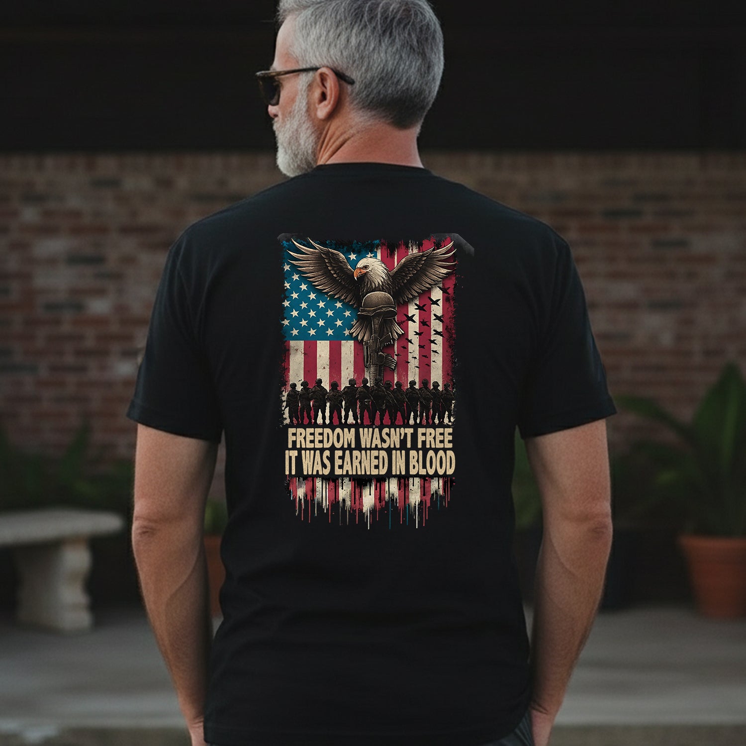 Freedom Wasn’t Free It Was Earned in Blood T-Shirt