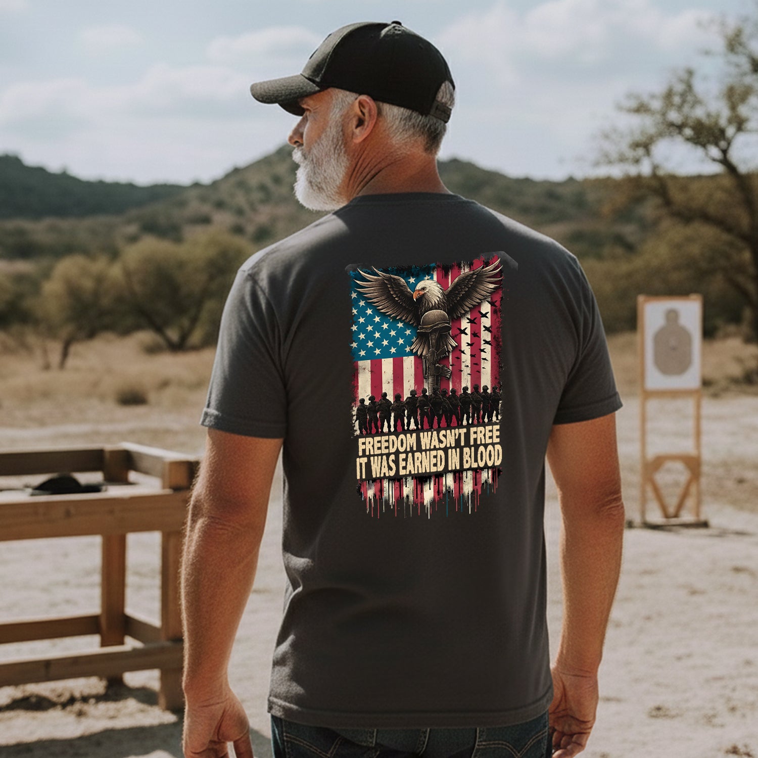 Freedom Wasn’t Free It Was Earned in Blood T-Shirt