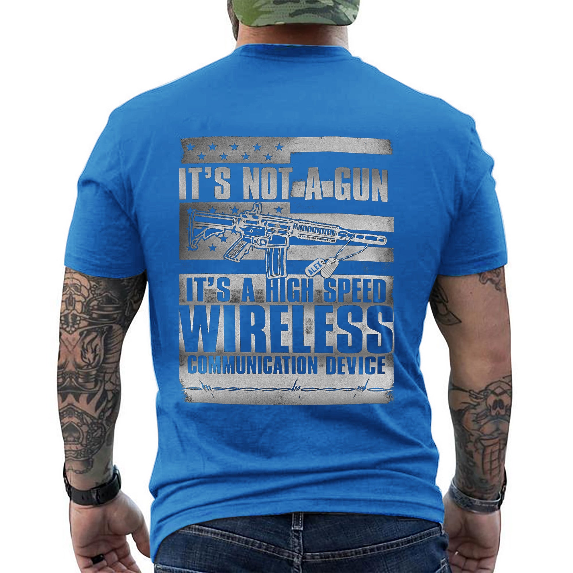 It’s Not a Gun It’s a High Speed Wireless Communication Device Personalized T-Shirt