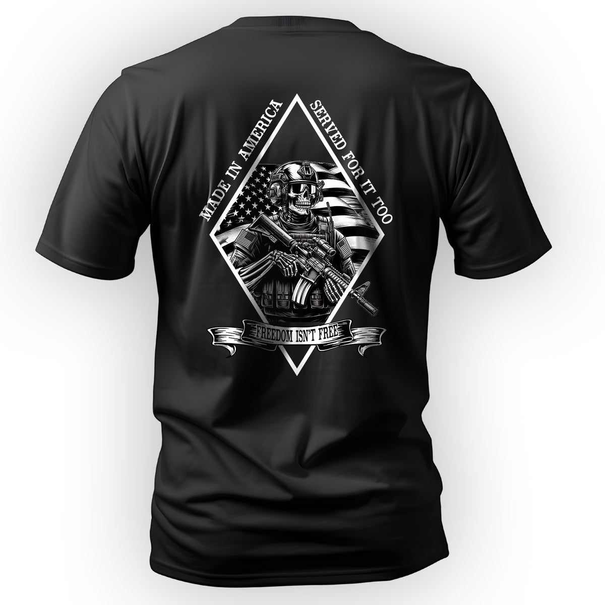 Born in America Fought for It Personalized T-Shirt Main image