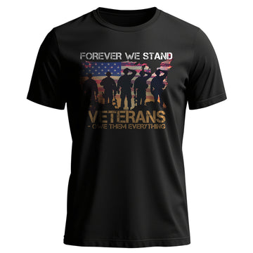 Veterans Owe Them Everything US Military T-Shirt
