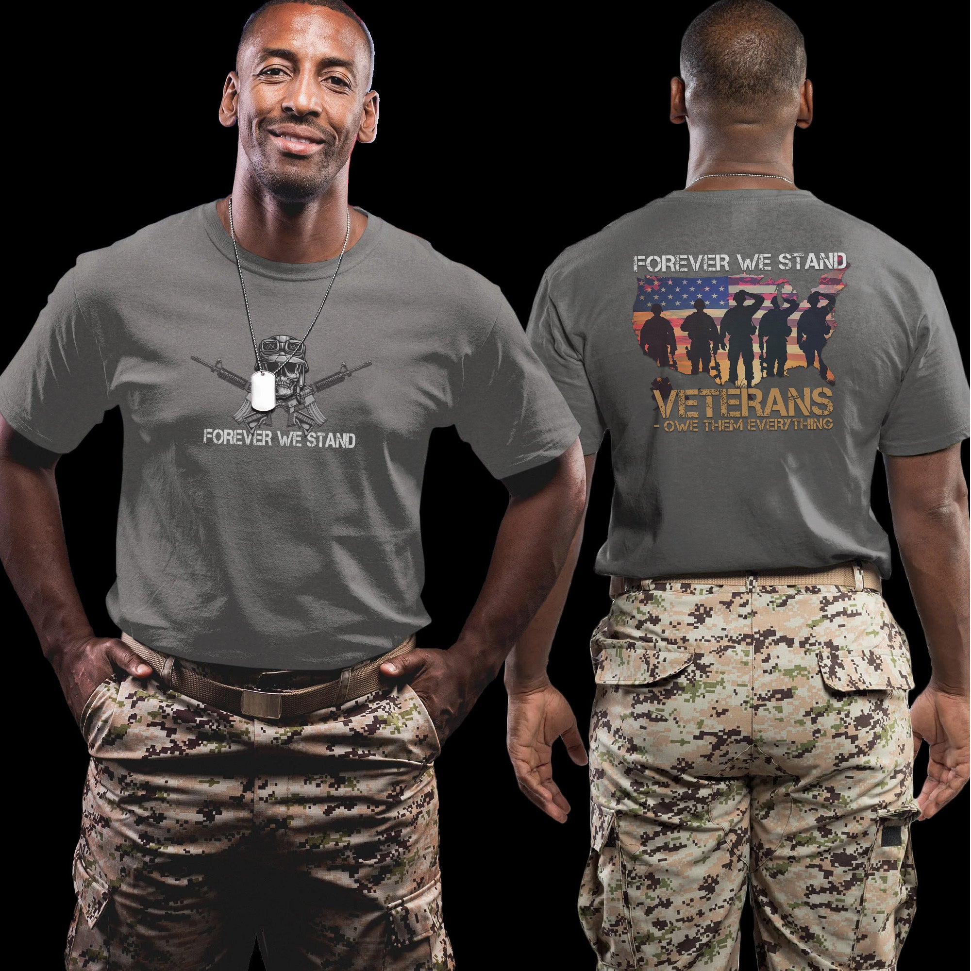 Veterans Owe Them Everything US Military T-Shirt