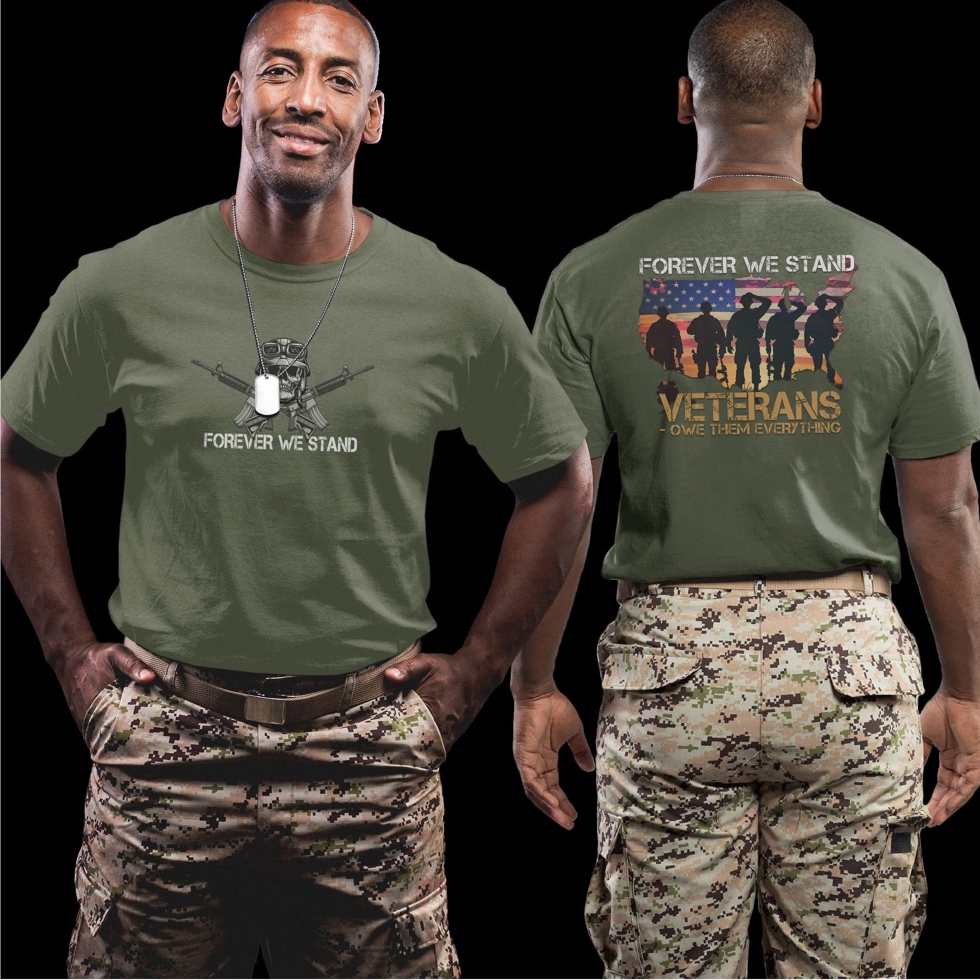 Veterans Owe Them Everything US Military T-Shirt