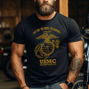 The Few The Proud The Marines , USMC T-Shirt