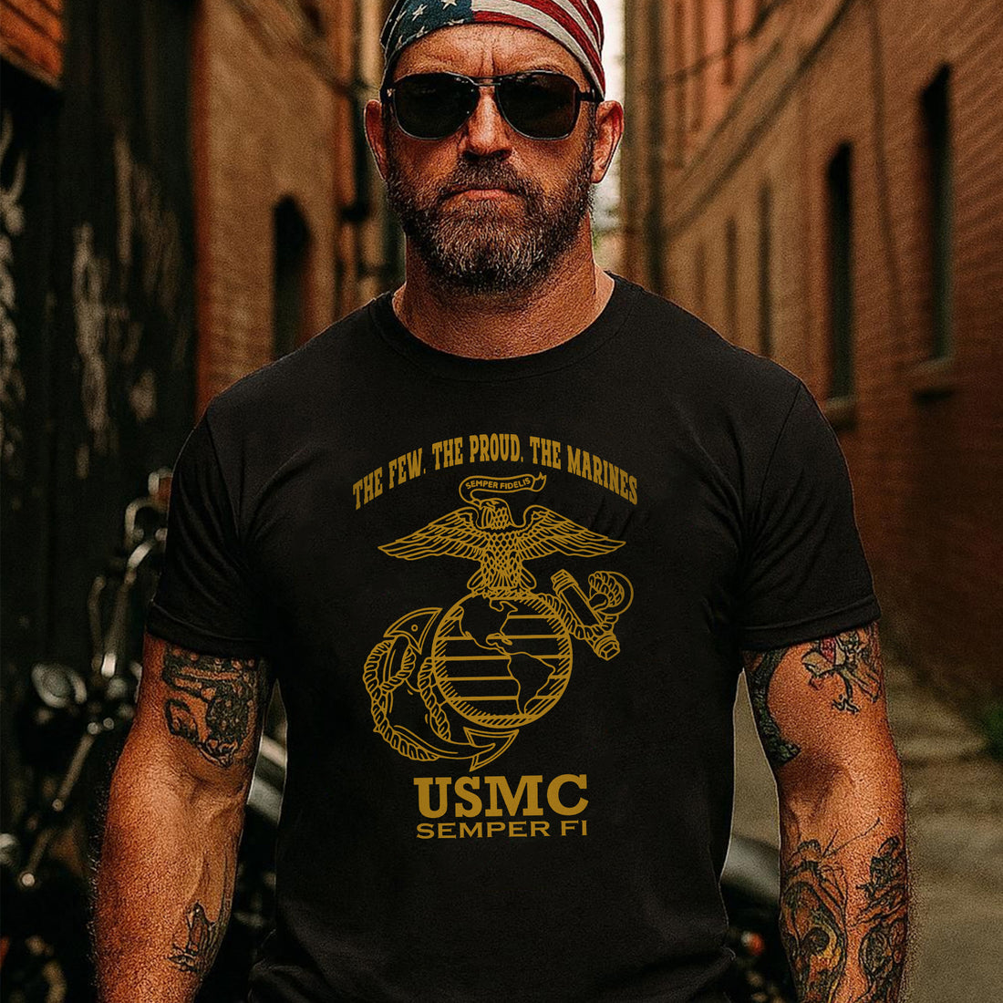 The Few The Proud The Marines , USMC T-Shirt