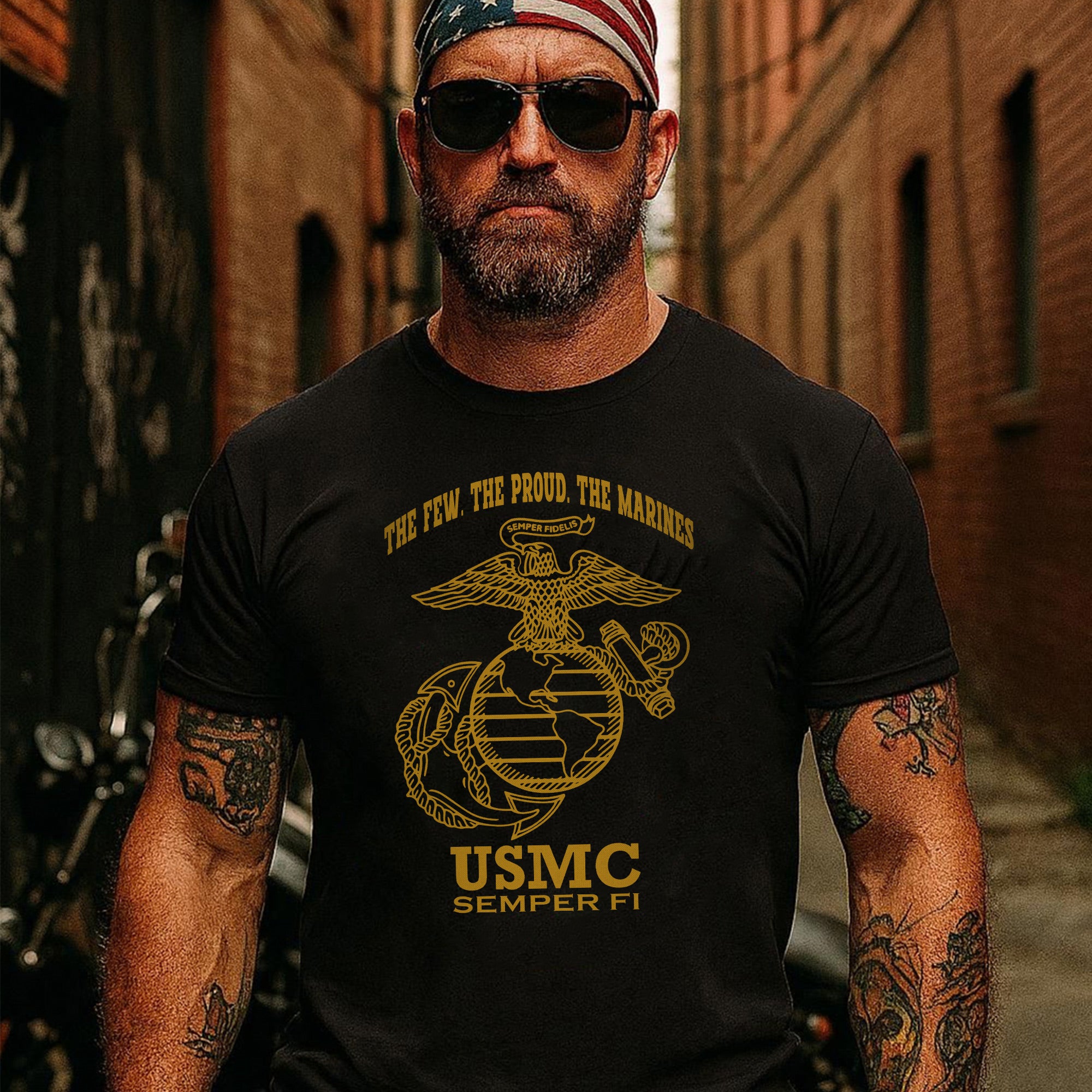 The Few The Proud The Marines , USMC T-Shirt