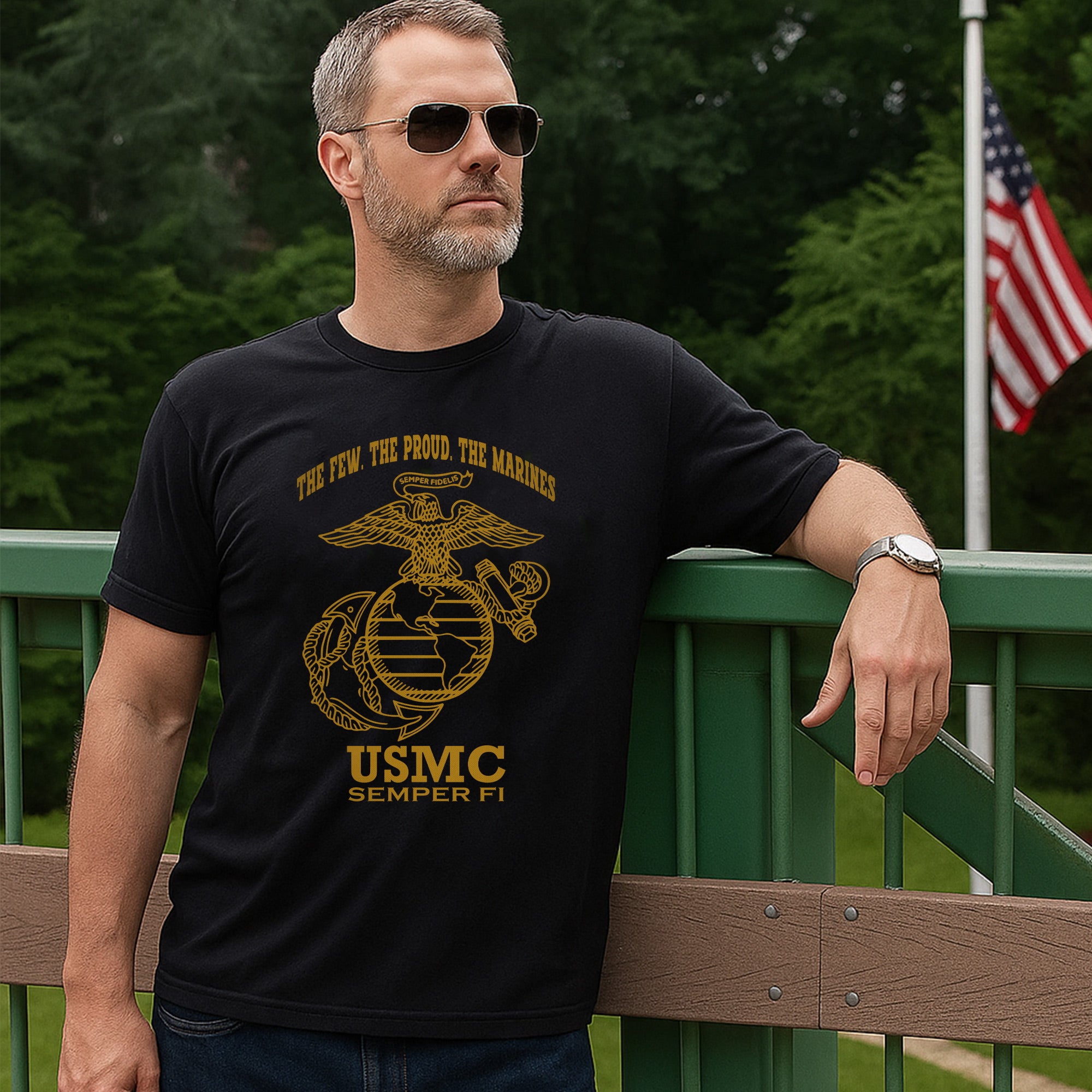 The Few The Proud The Marines , USMC T-Shirt