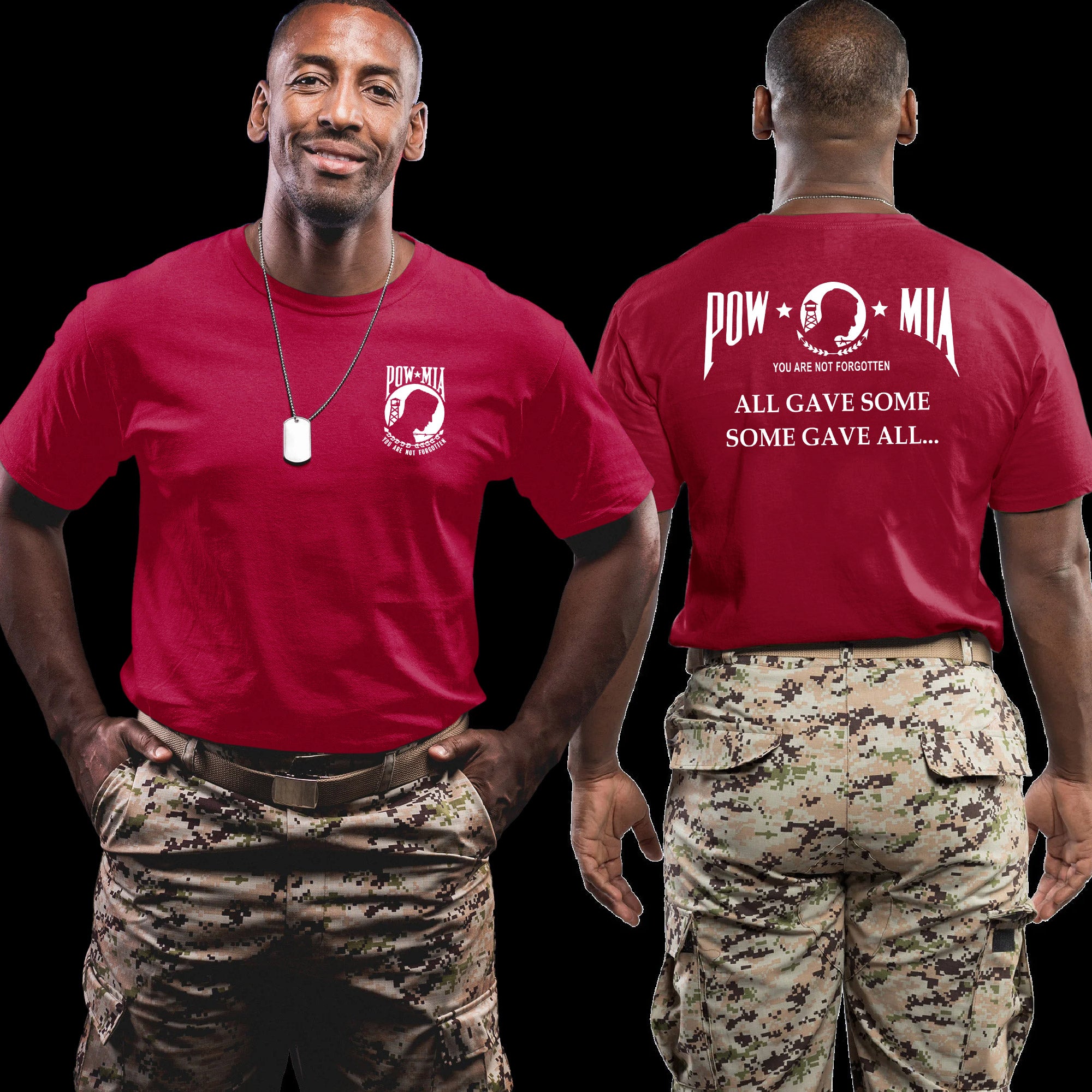 You Are Not Forgotten US Veteran Tribute T-Shirt