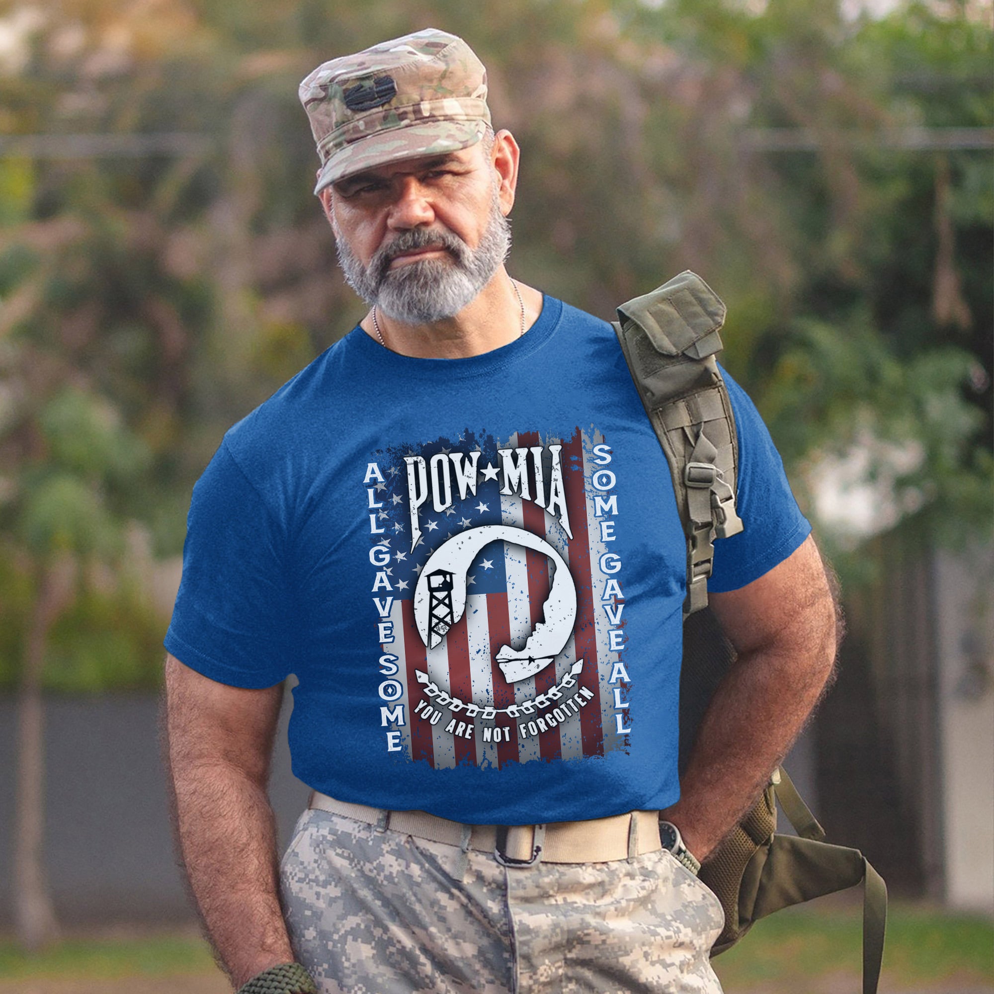 POW MIA All Gave Some Some Gave All US Veteran Tribute T-Shirt