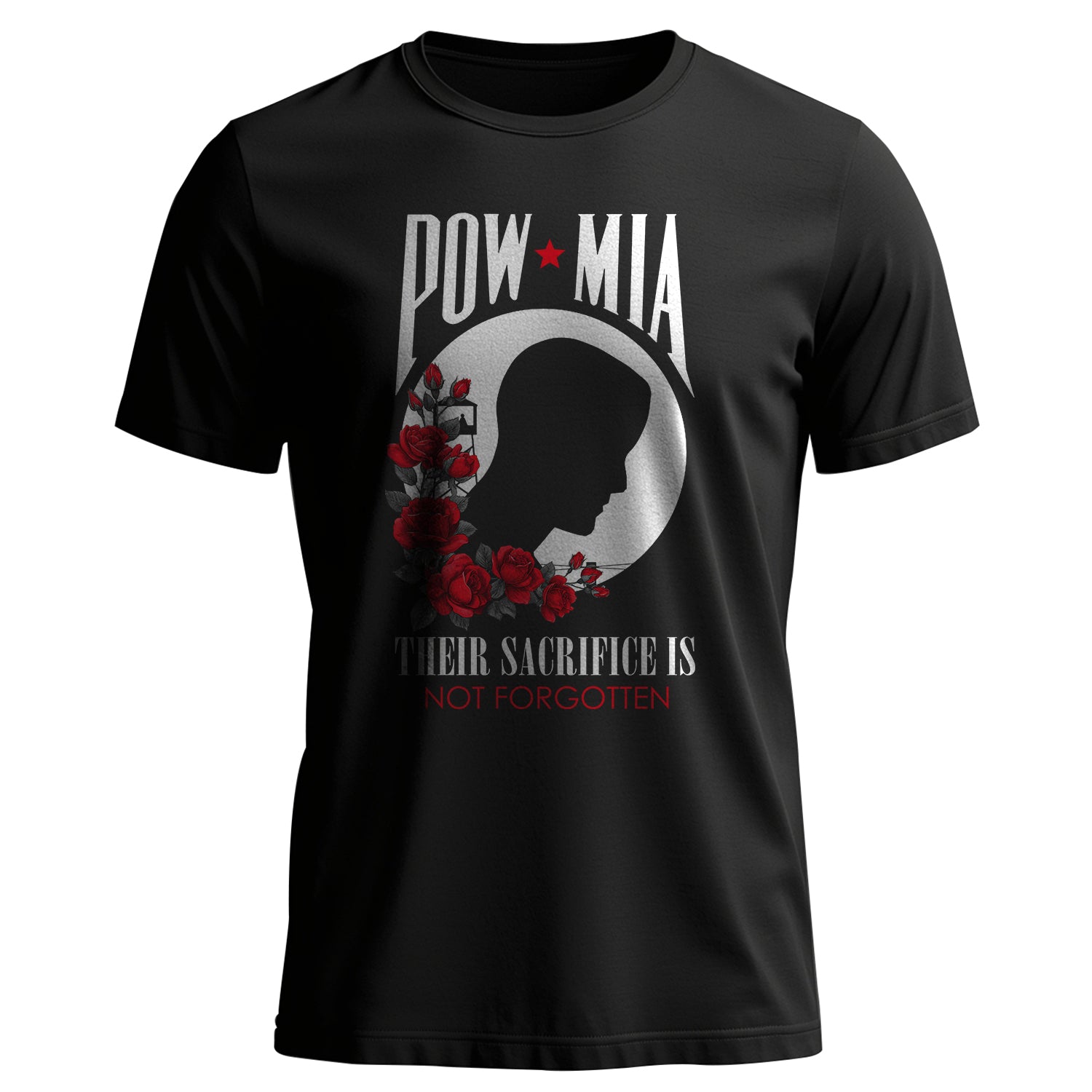POW MIA Their Sacrifice Is Not Forgotten T-Shirt