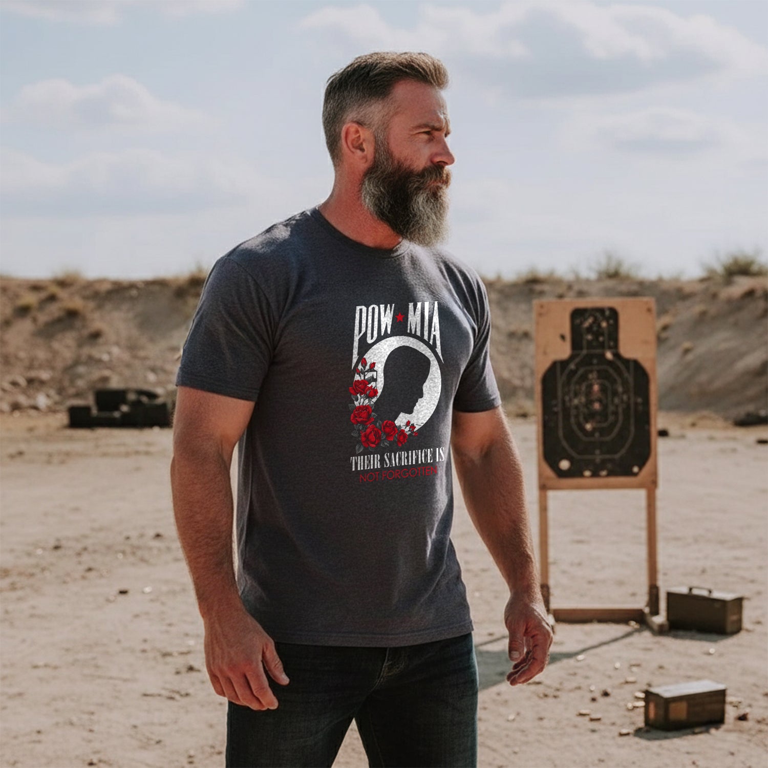 POW MIA Their Sacrifice Is Not Forgotten T-Shirt