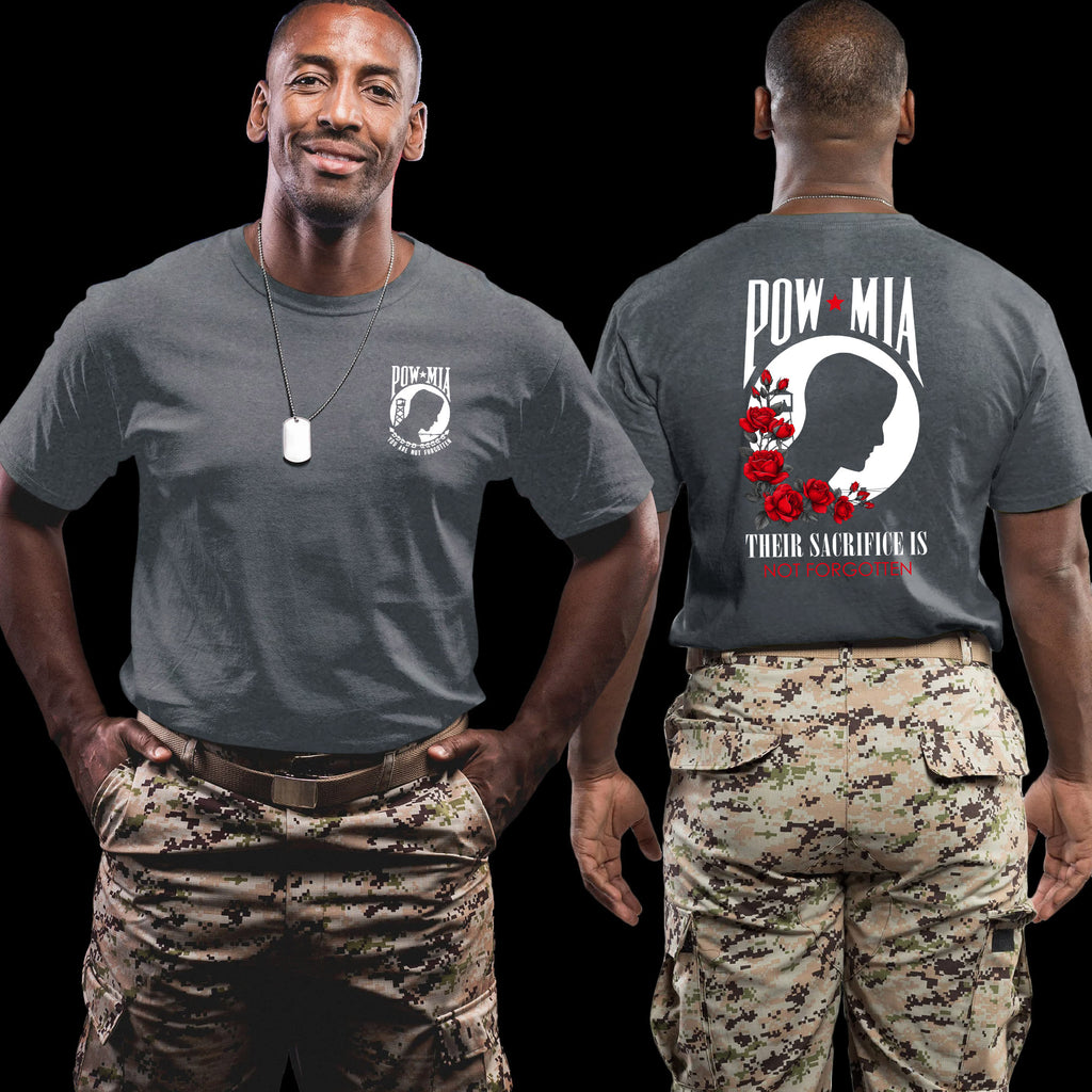POW MIA Their Sacrifice Is Not Forgotten T-Shirt