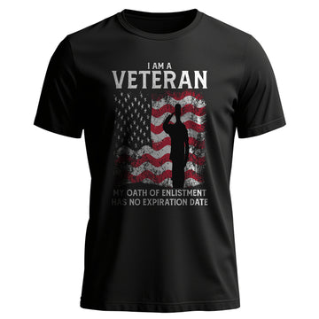 I’m a Veteran My Oath Never Expires T-Shirt
