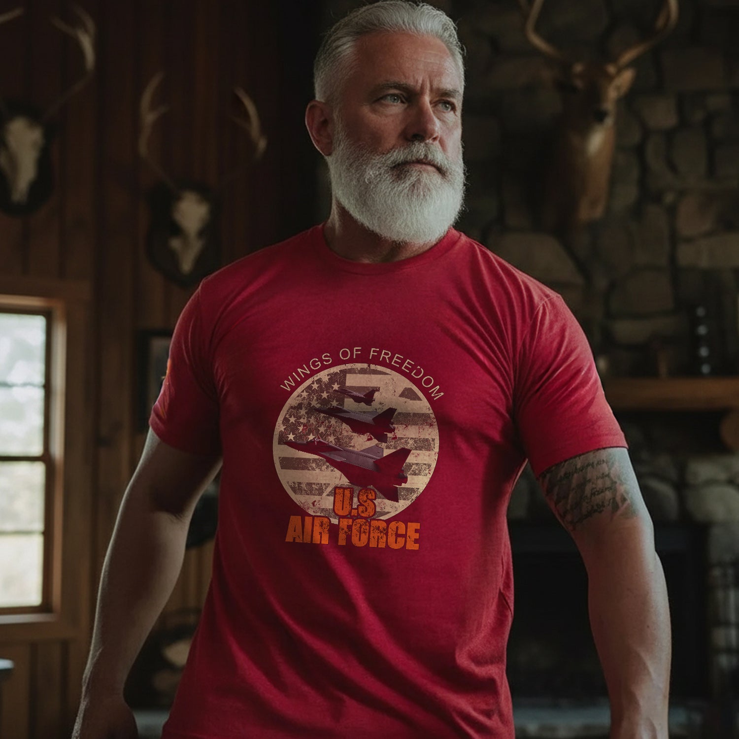 Wings of Freedom Soaring Tribute to the T-Shirt