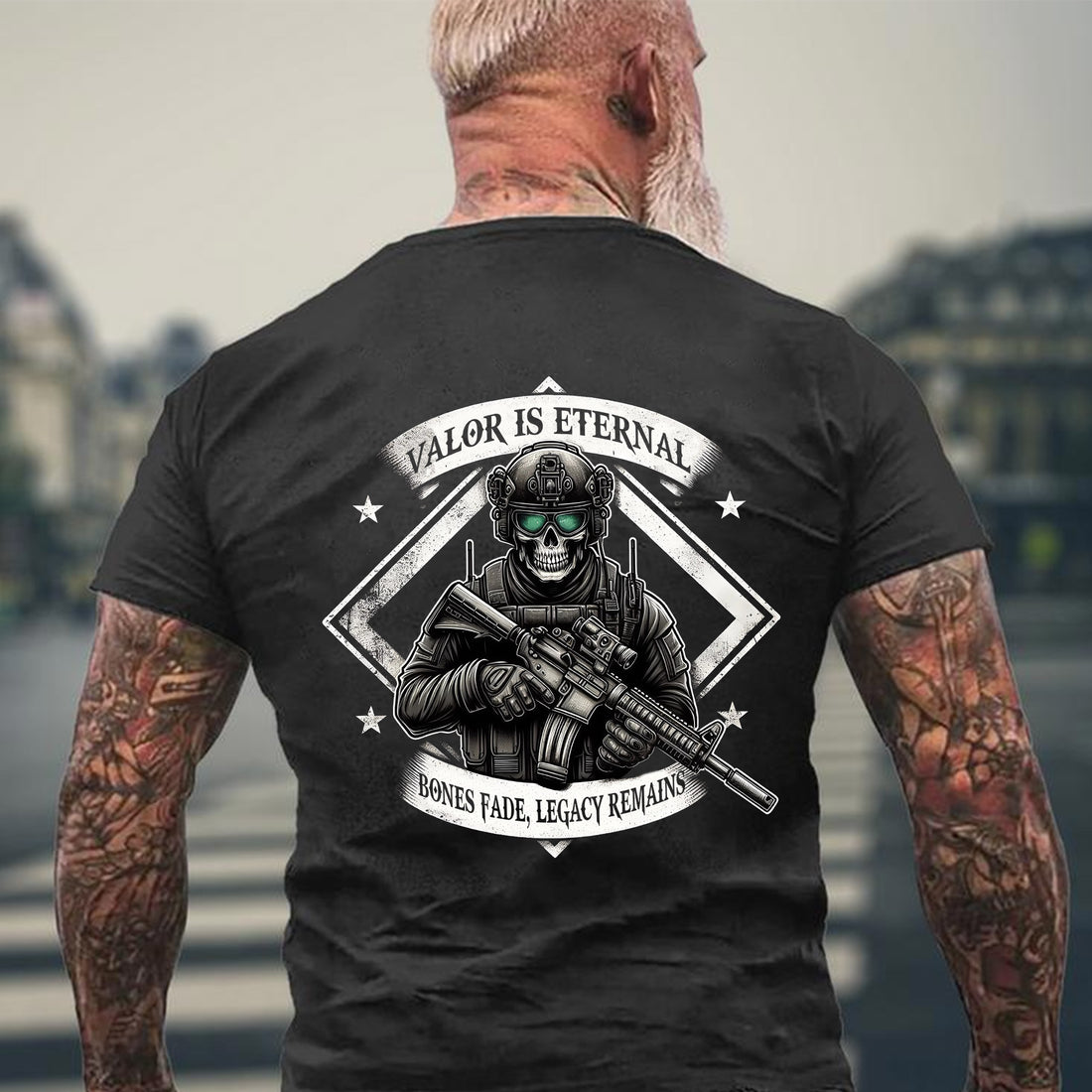Made in America Served for It Too US Veteran Personalized T-Shirt