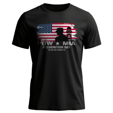 Military POW MIA Shirt for Veterans, You T-Shirt